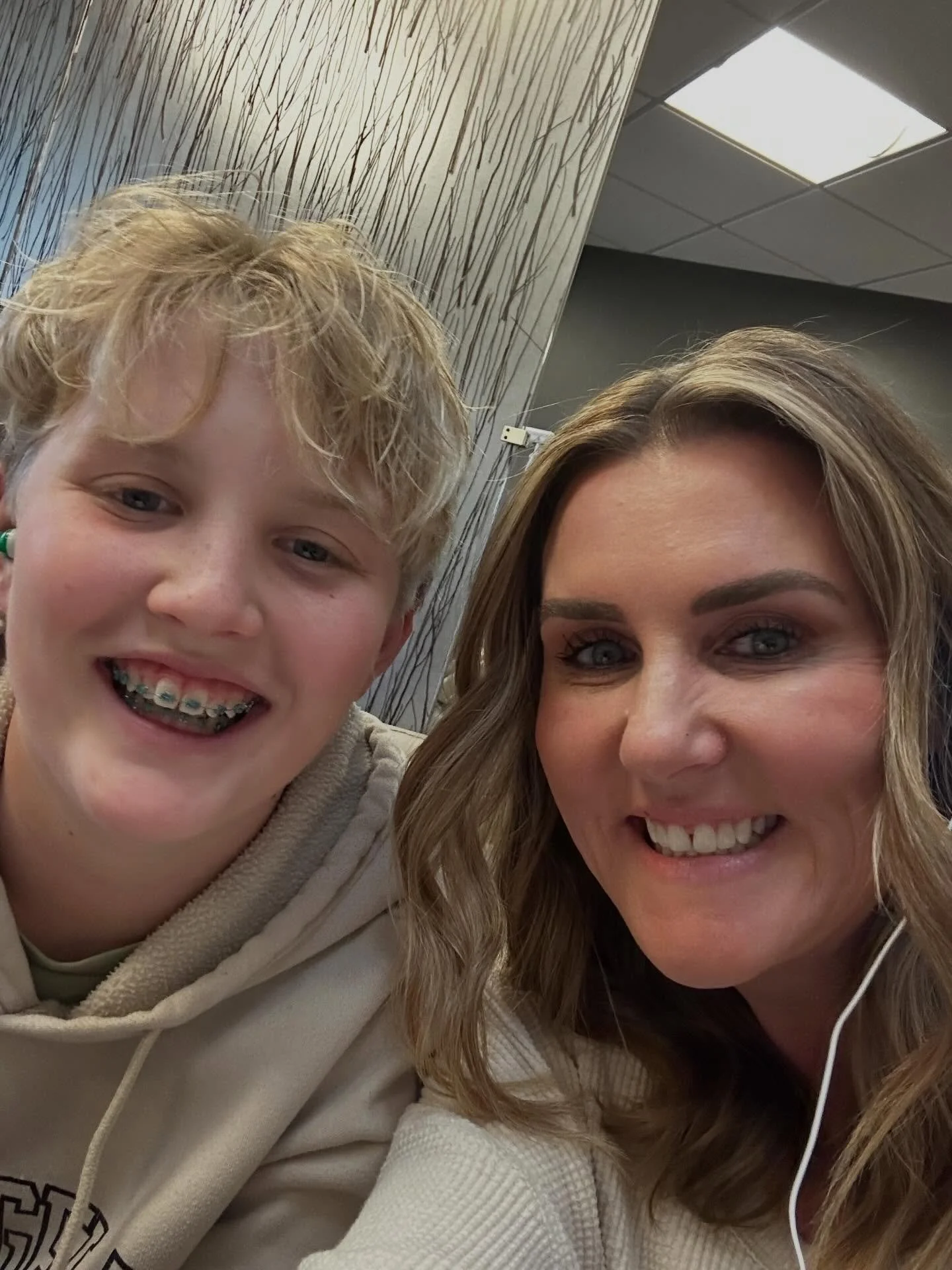 Day 1 of braces. Can&rsquo;t wait to see the new smile at the end of the journey!