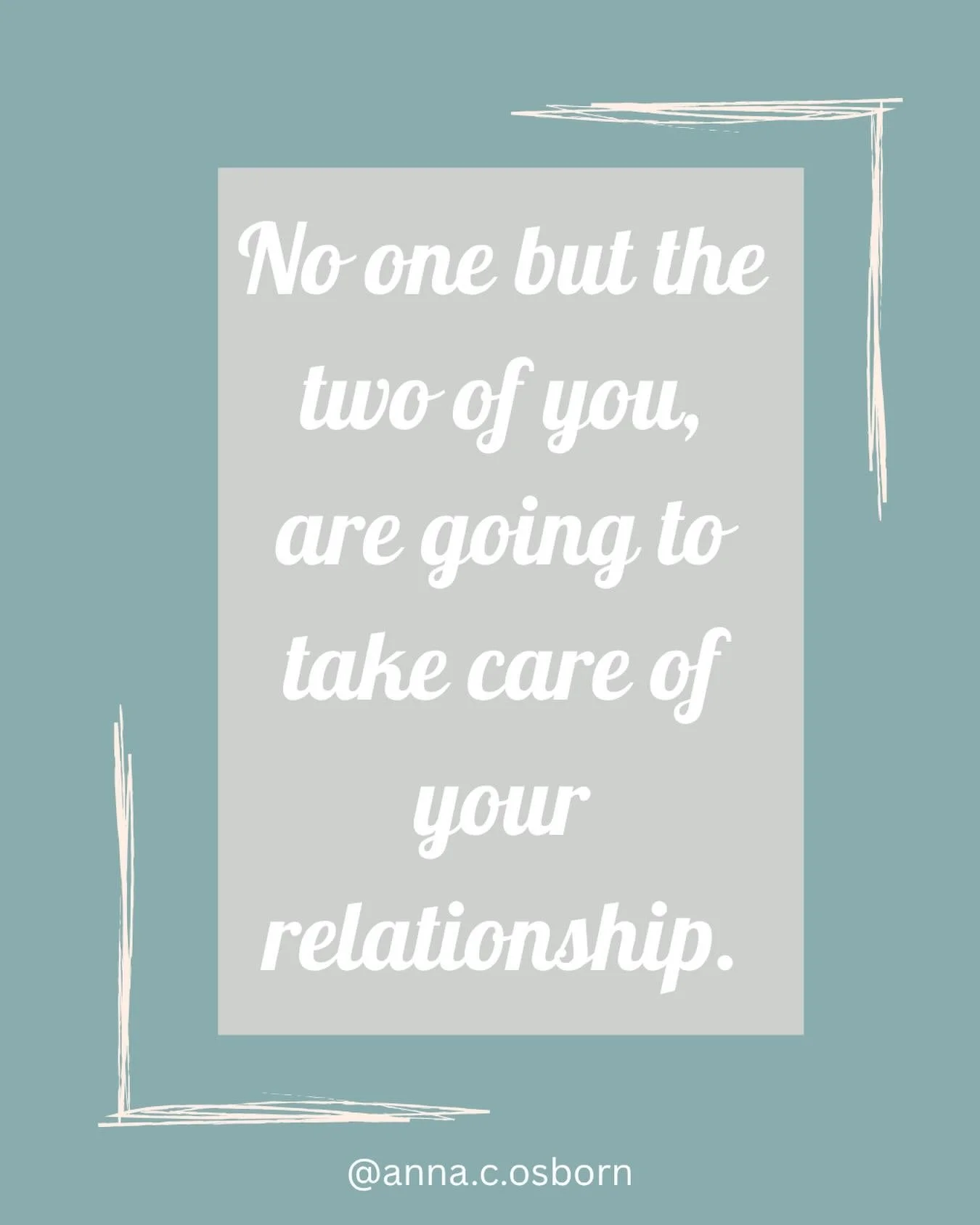 Your primary relationship can either give you the most confidence to move about the world or be the thing that bogs you down with stress and heartache making it hard to concentrate on much else.⁣
 ⁣
The importance of working towards and sustaining a 