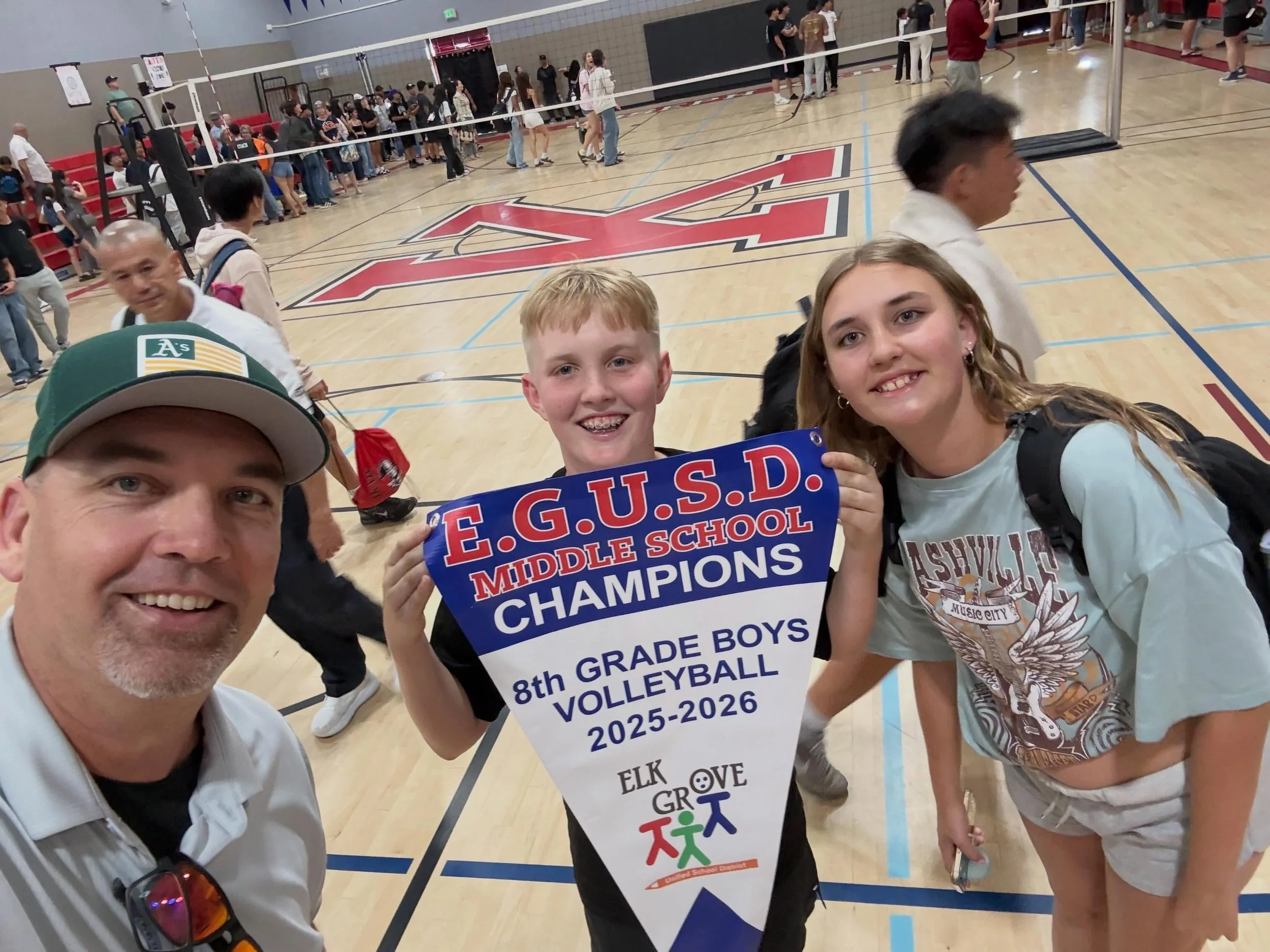 Incredible season for these boys! Enjoyed every minute of cheering them on and so proud of the whole team for bringing home that championship banner tonight! 🏆
