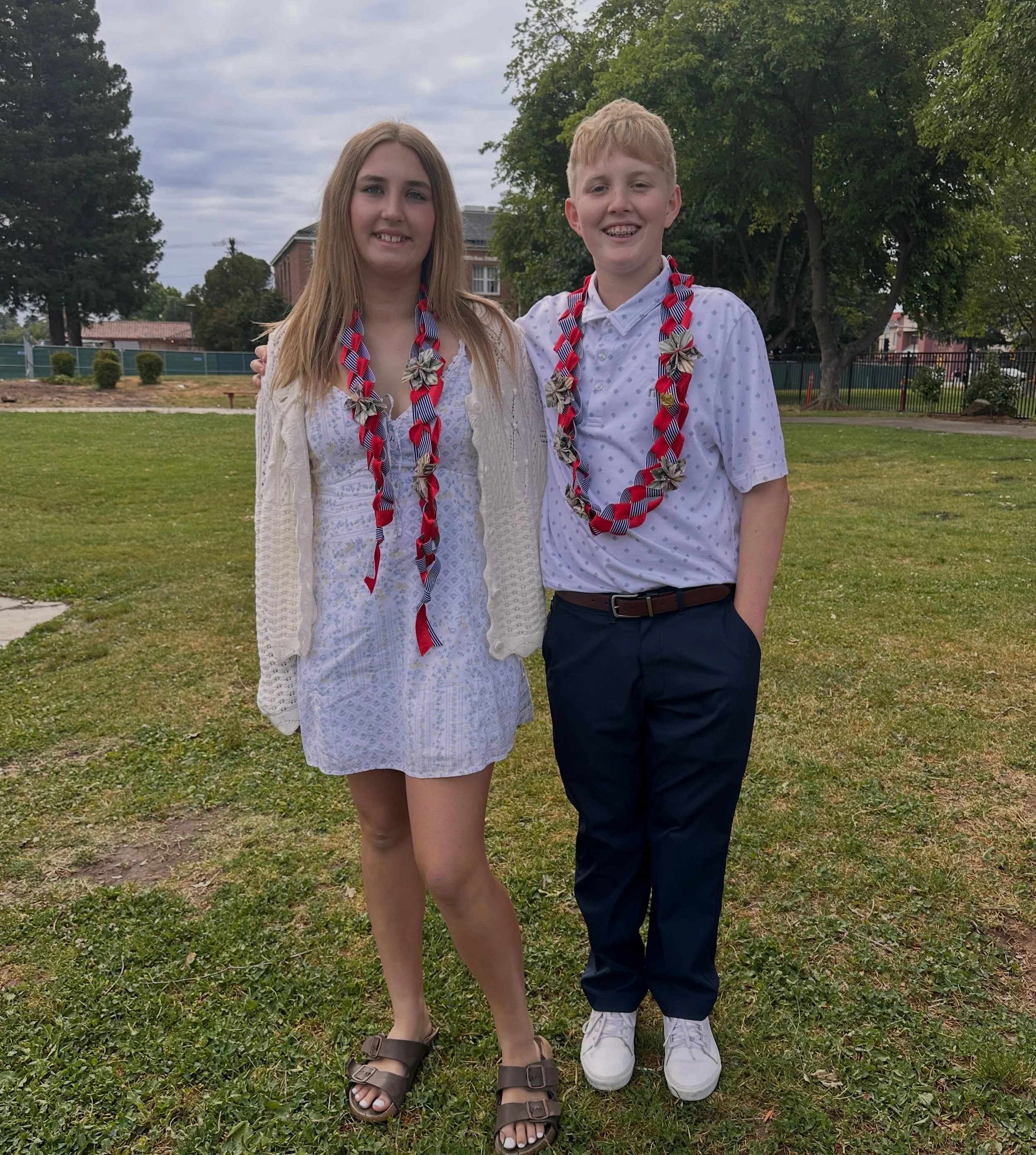So many feelings! Couldn&rsquo;t be more proud of them.  Next step&hellip;High School. ❤️🎓❤️