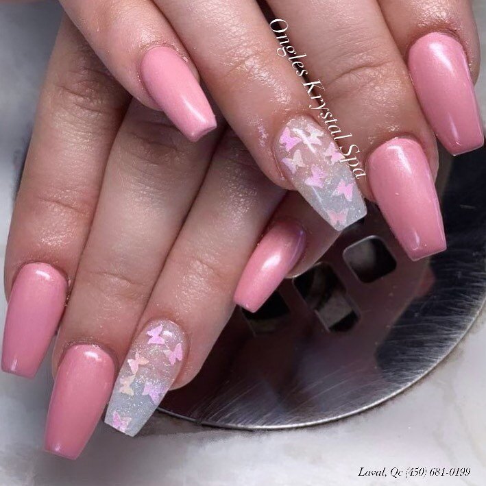 Another spring inspired nails🥰
.
.
.
.
.
#nails #nailstagram #nailsofinstagram #nailart #pinknails #springnails #butterfly #nailarts #nailsalon #nailtech #nailsoftheday #nailsonfleek #nails💅 #nailsdesign #nailinspo #ongleskrystalspa