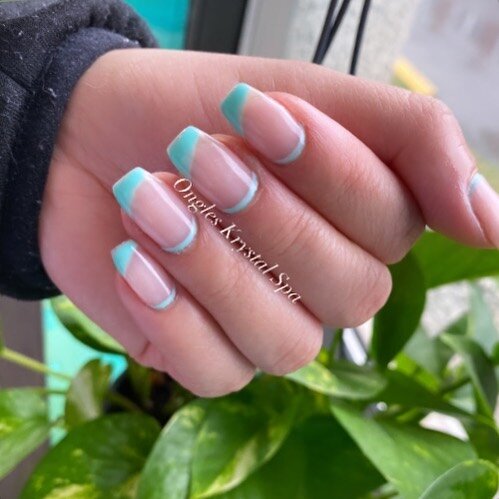 Turquoise nails by our very talented Amy~
.
.
.
.
#nails #nailstagram #nailsofinstagram #nails💅 #nailsonfleek #nailsaddict #nailtech #nailart #nailsart #nails2inspire #nailsnailsnails #blue #bluenails #ongleskrystalspa #nailsaddict #nailphotography 