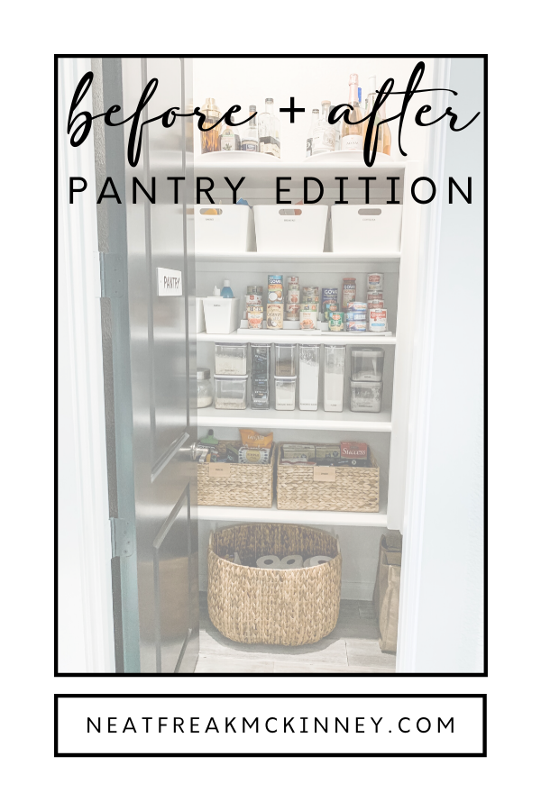 Pantry Solutions {Before and After}