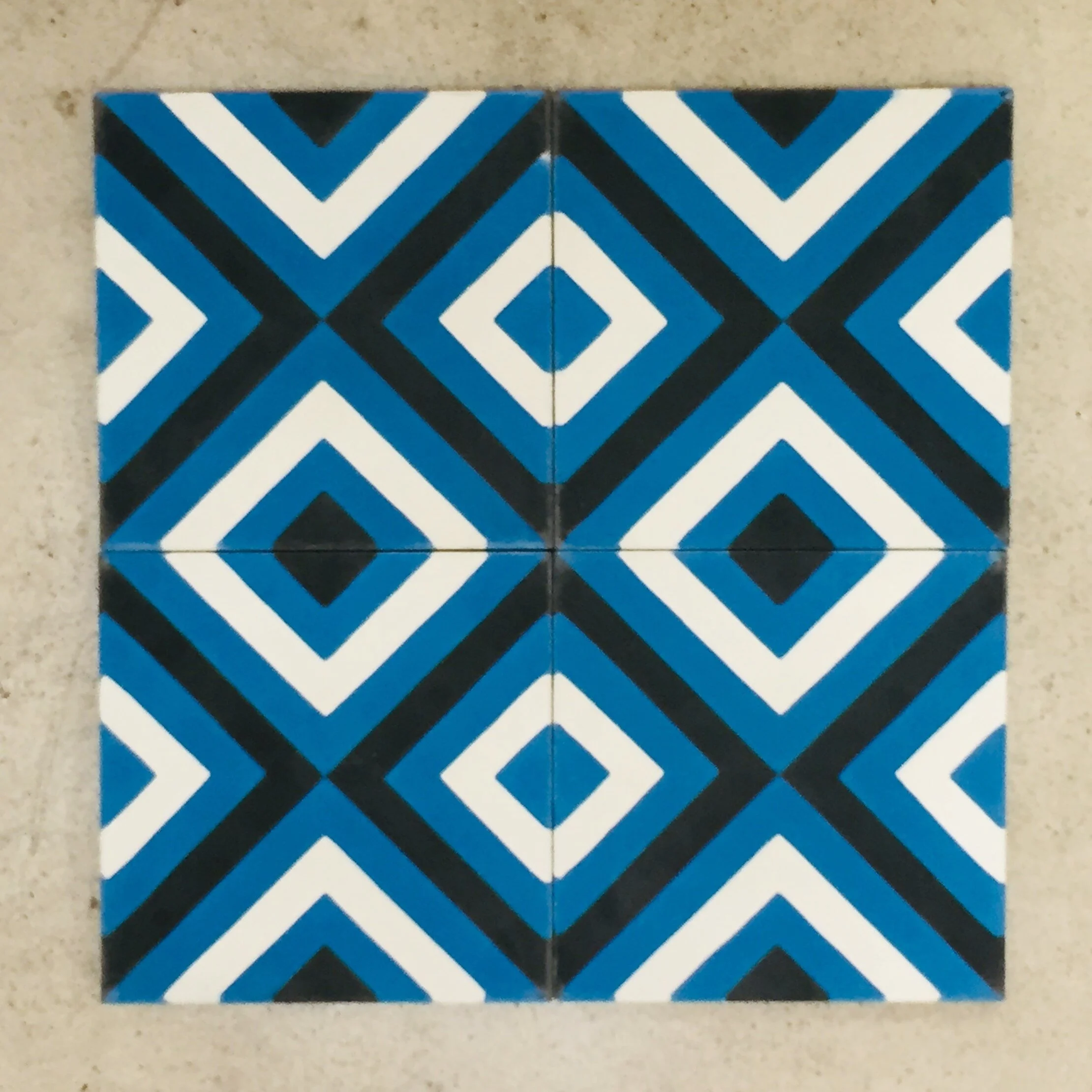 Thornton Studio Encaustic Cement Tile M-07