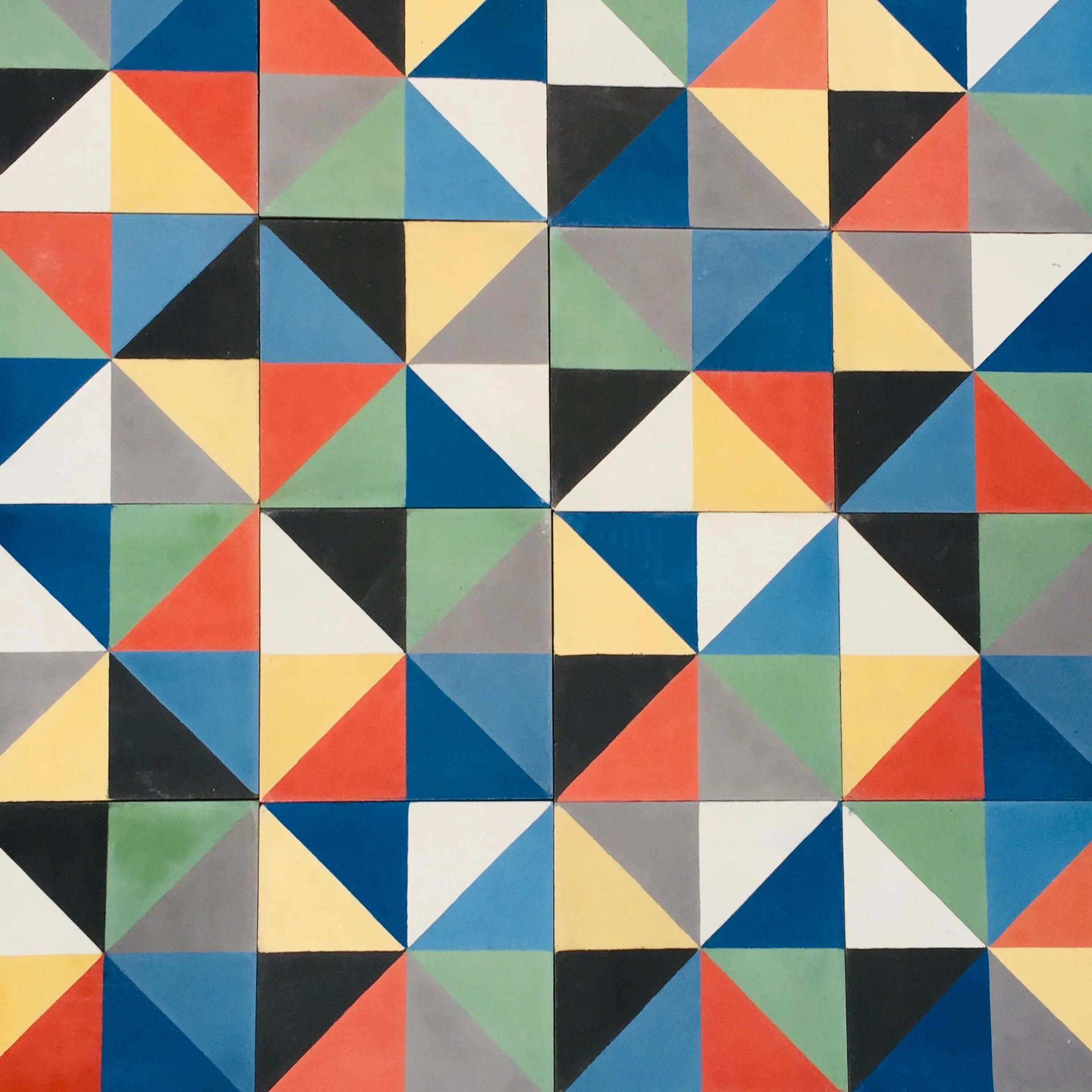 Thornton Studio Encaustic Cement Tile M-05 full pattern