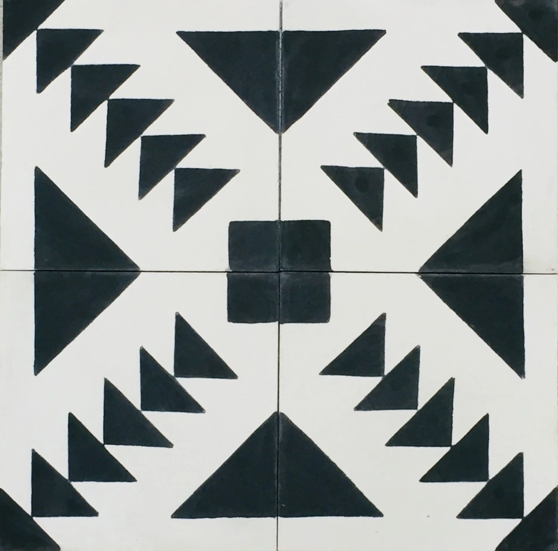 Thornton Studio Encaustic Cement Tile M-04 thumbnail