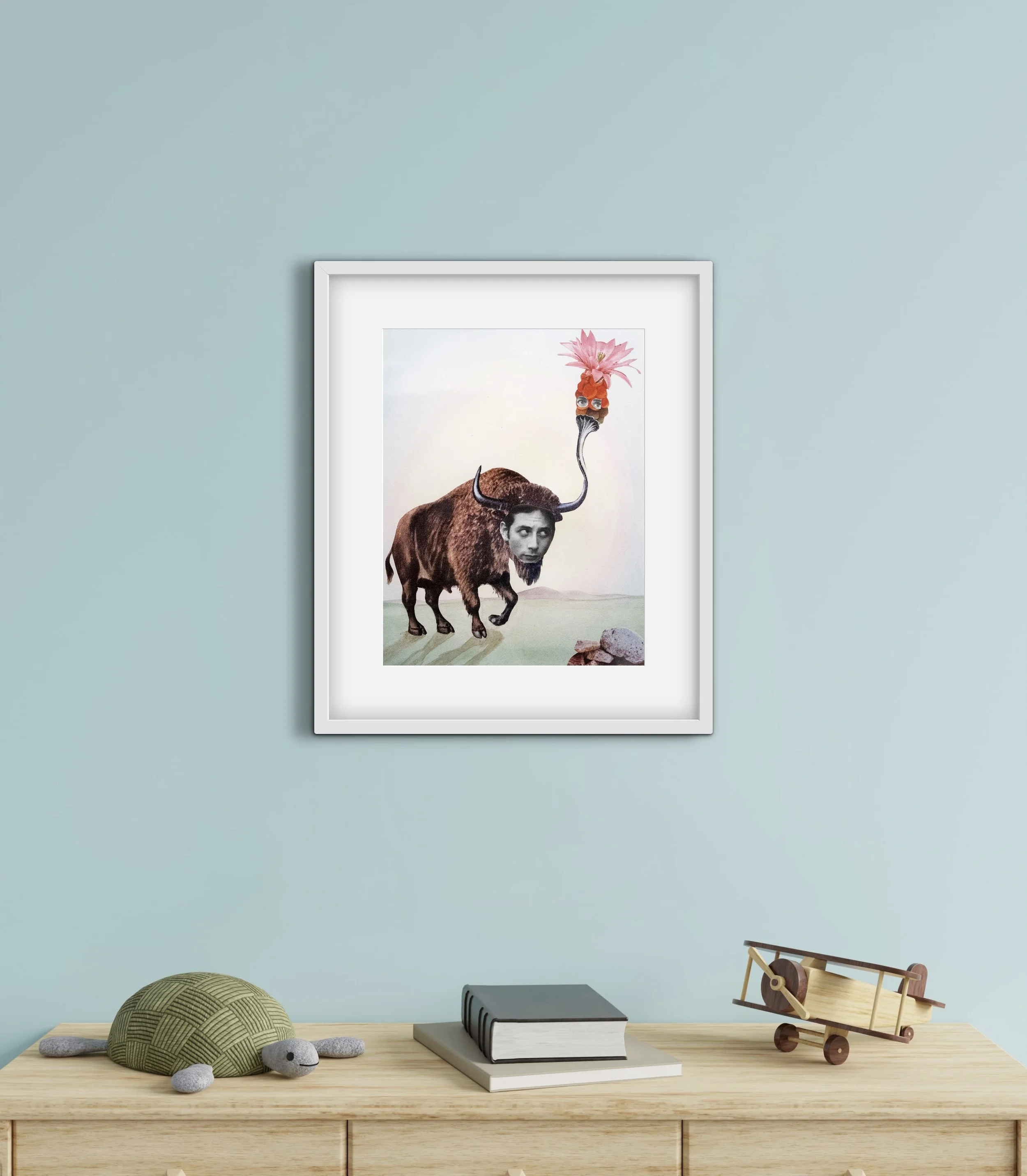 Extinct Buffalo, Suzanne Sbarge, Gallery Hozho, room view.jpg