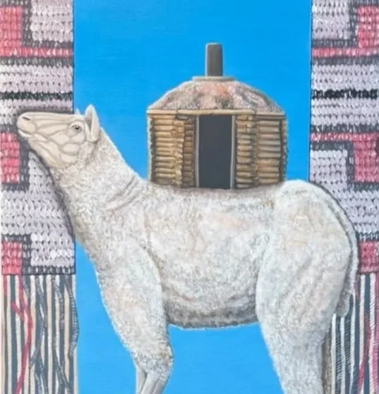 Matthew Bahe Gallery Hozho Navajo painting surreal