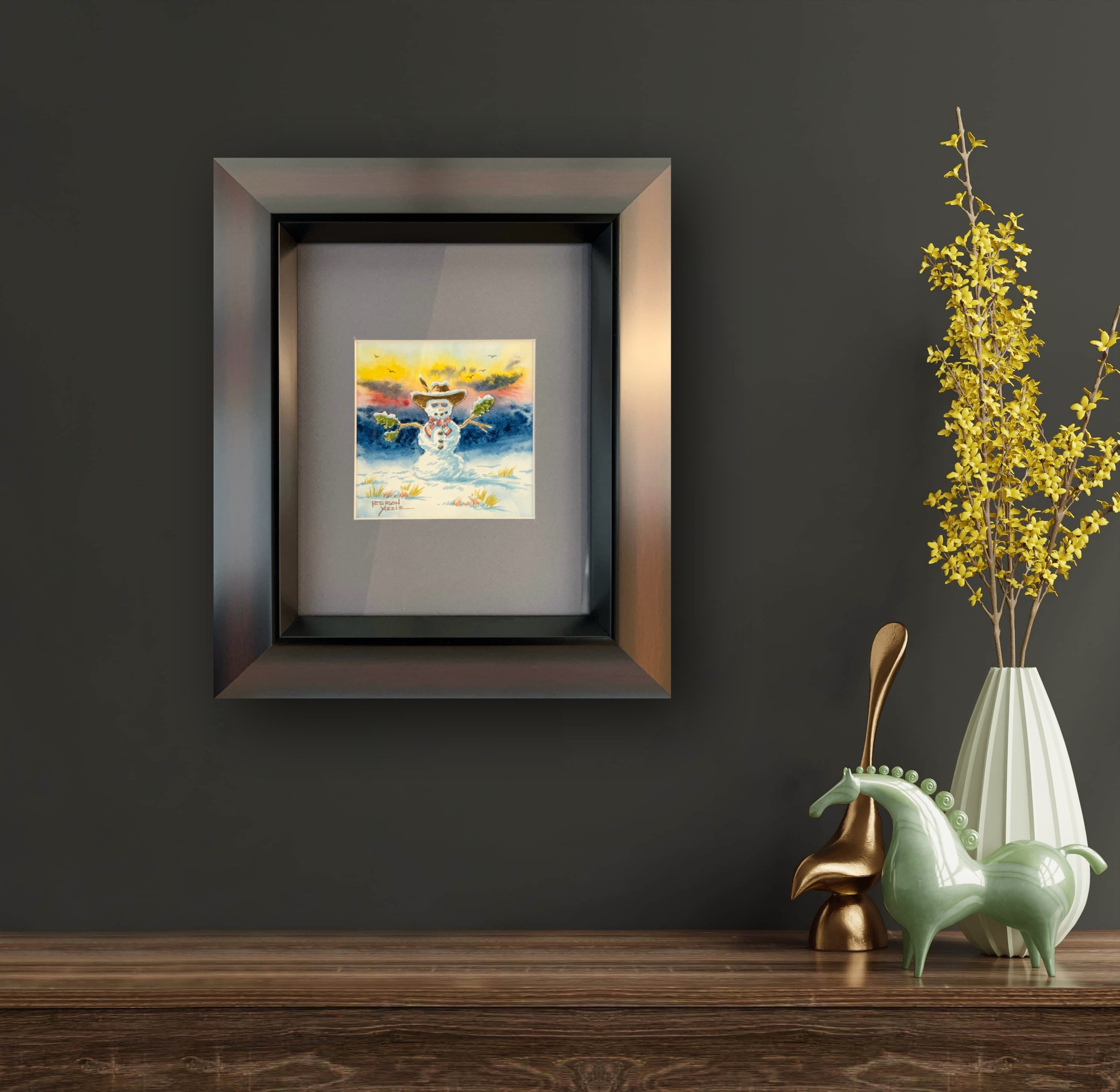 Snowman 1, Yazzie, Peterson, Gallery Hozho, room view.jpeg