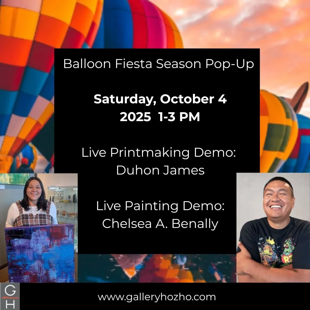Balloon Fiesta Pop-up: Duhon James and Chelsea A. Benally