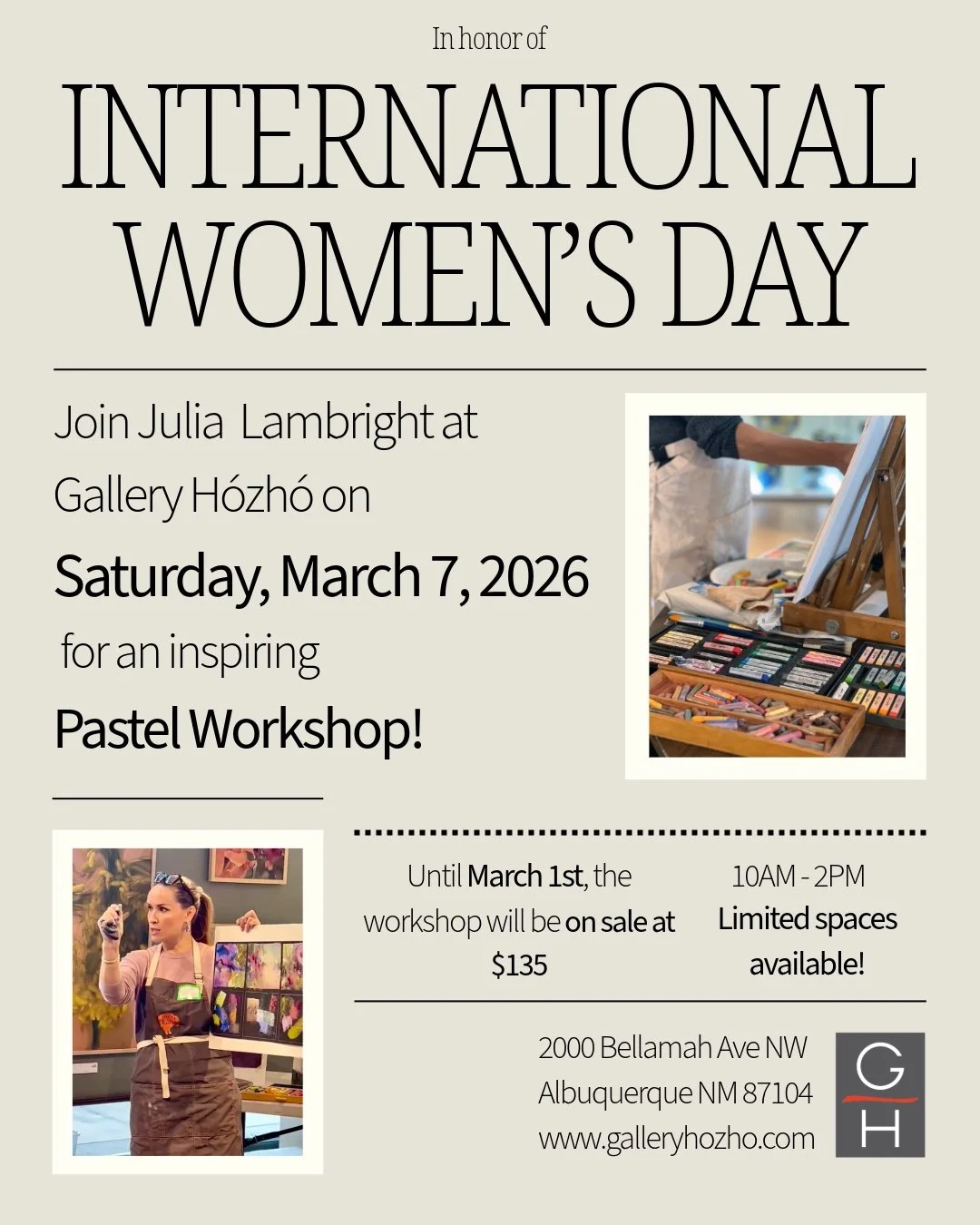 Pastel Workshop with Julia Lambbright