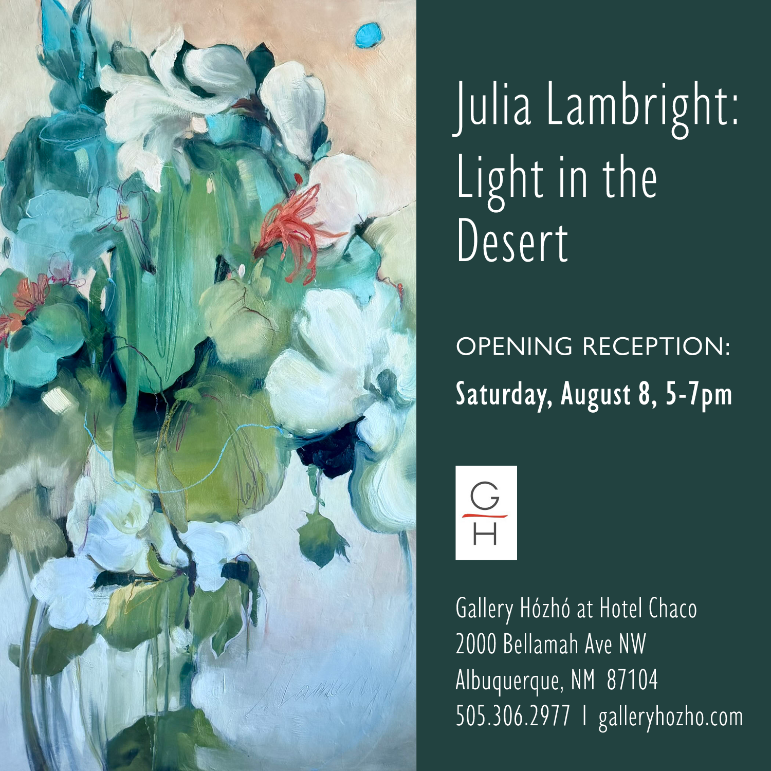 Julia Lambright:  Light in the Desert
