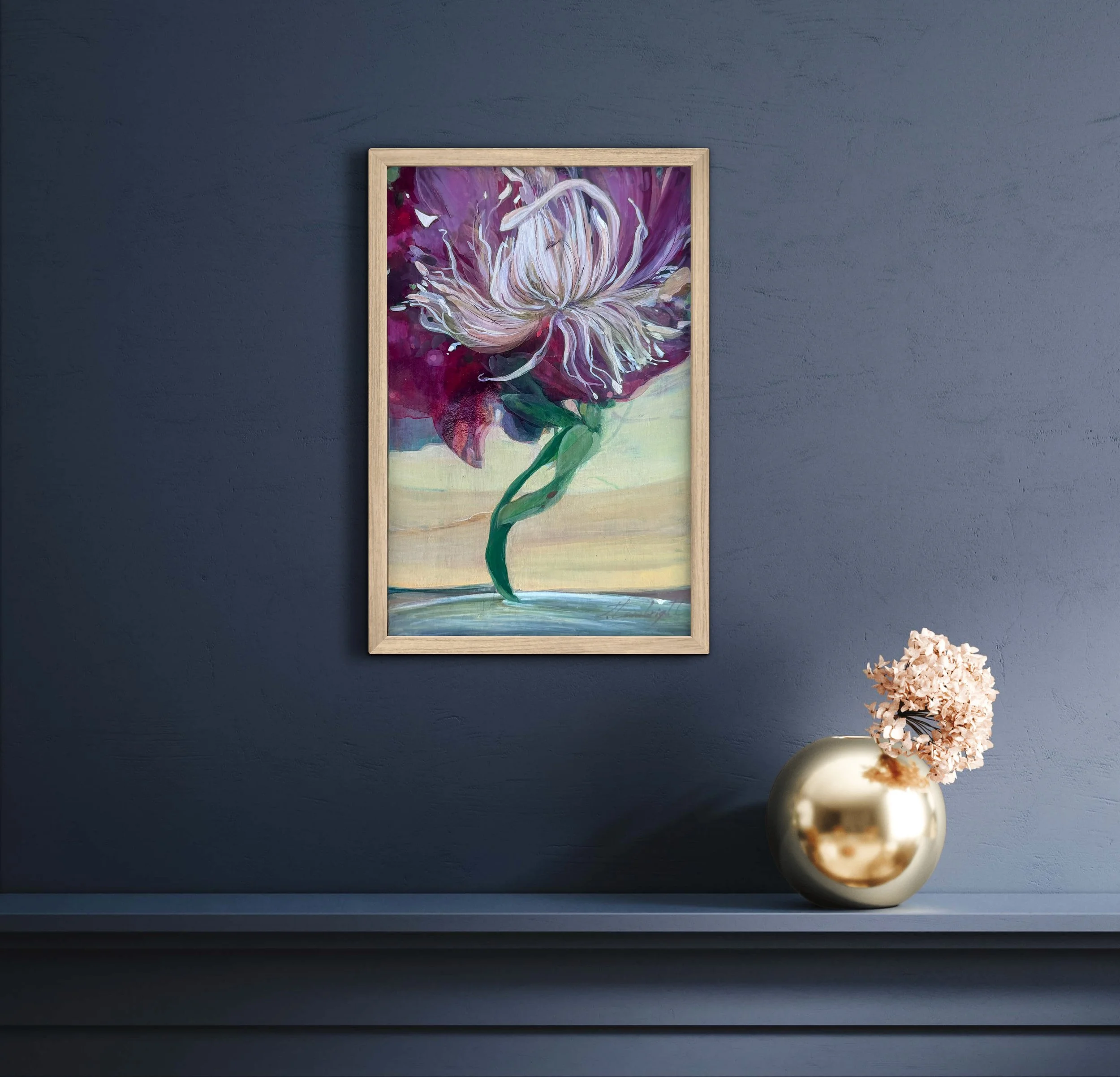 Crimson Bloom, Julia Lambright, Gallery Hozho, room view.jpg