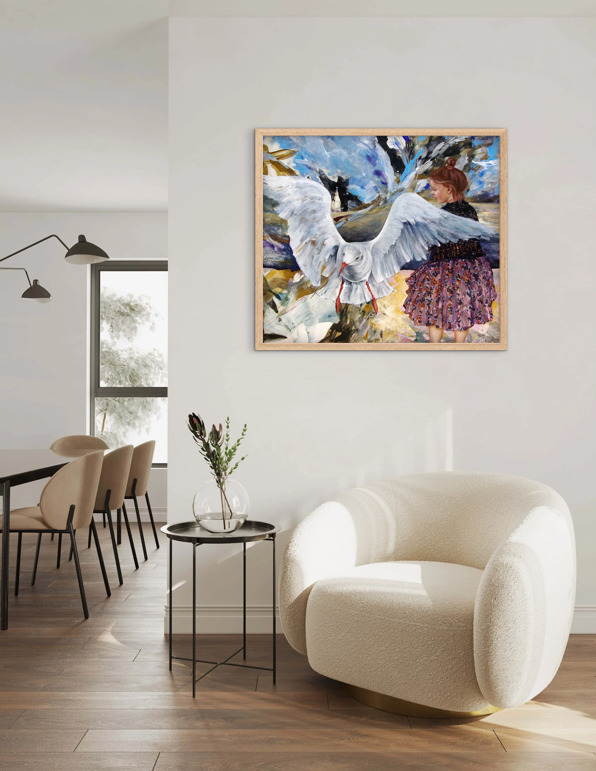 She Must Fly, Julia Lambright, Gallery Hozho, room view.jpg