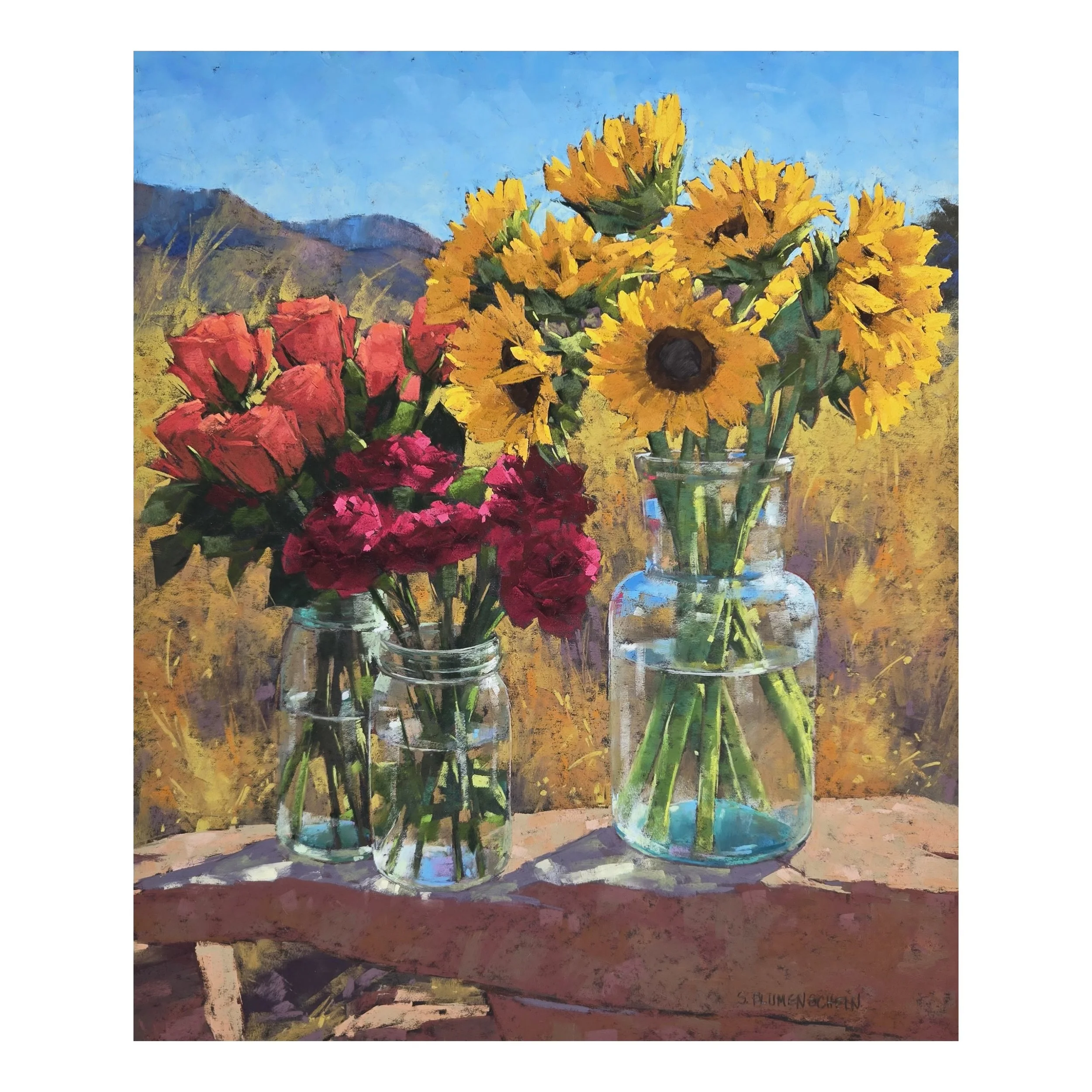 Sarah Blumenschein, Flowers in the Foothill