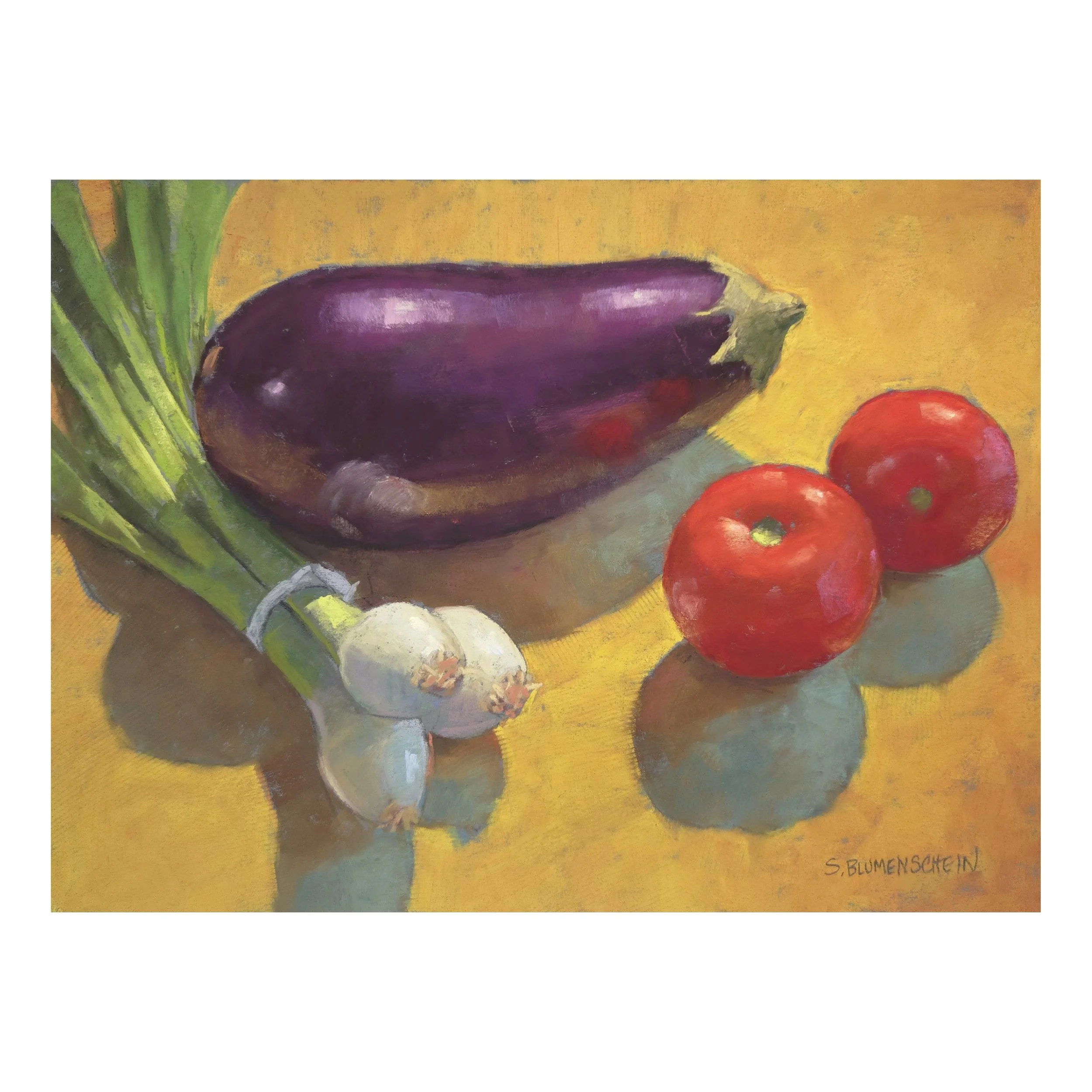 Sarah Blumenschein, Eggplant Reflections