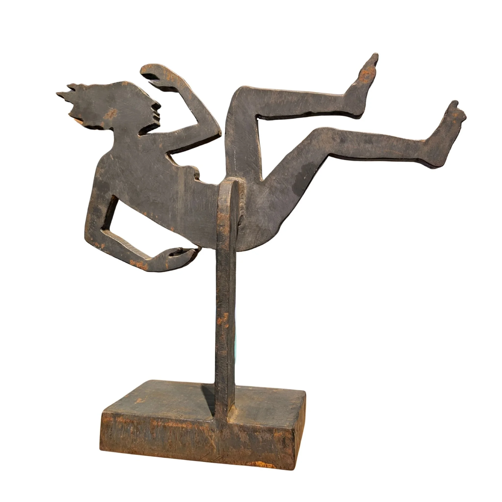 Falling Woman 2, Bob Haozous, Gallery Hozho, back view.jpg