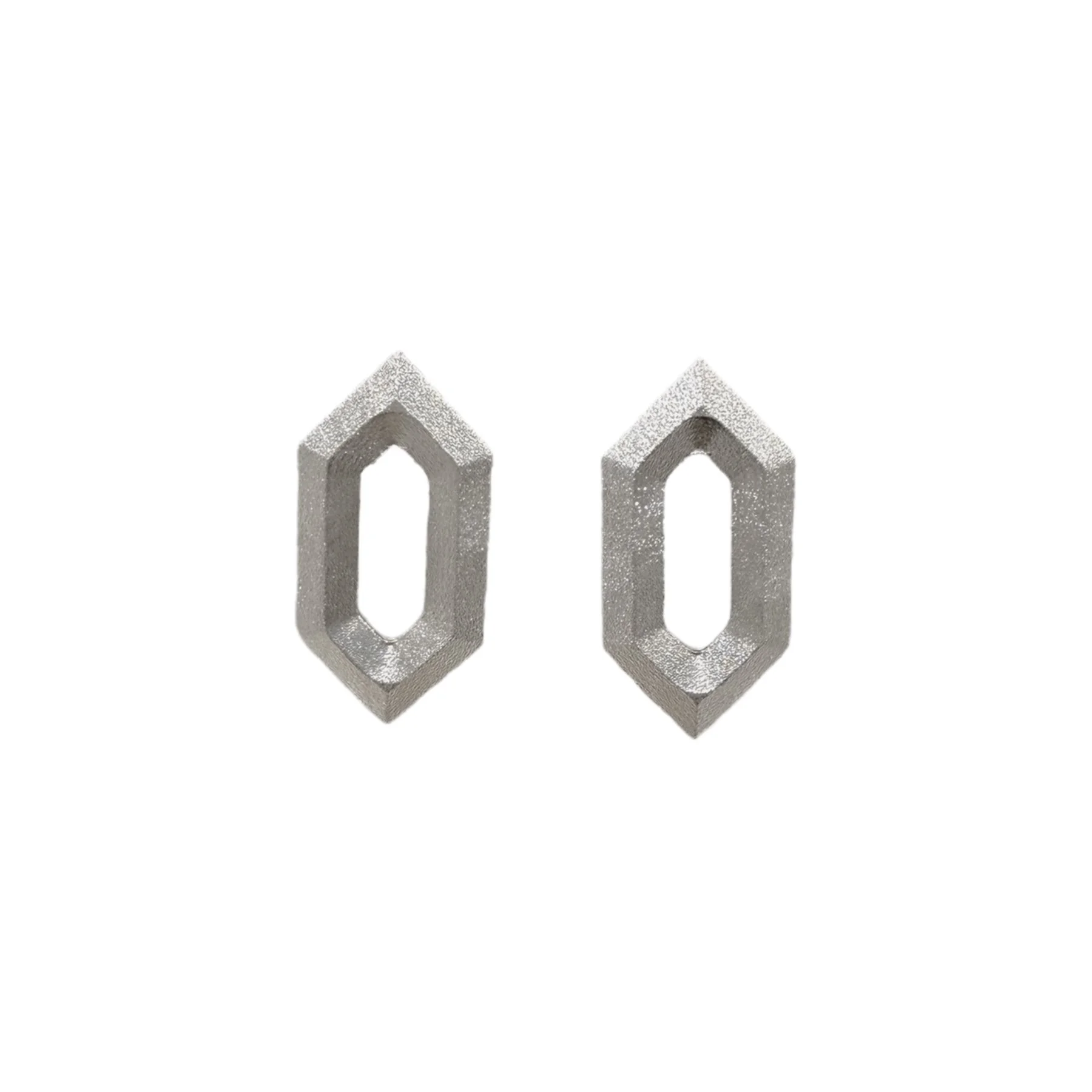 Hexagon studs small earrings, Maria Samosa (dpi 72) Gallery Hozho.jpeg