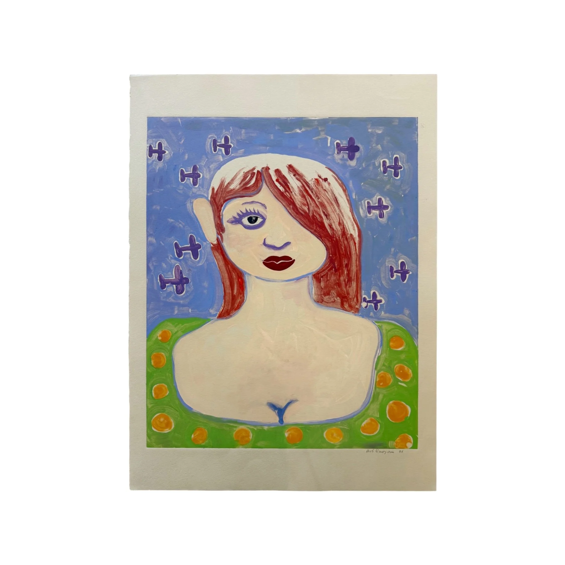 Bob Haozous, Portrait of a Woman