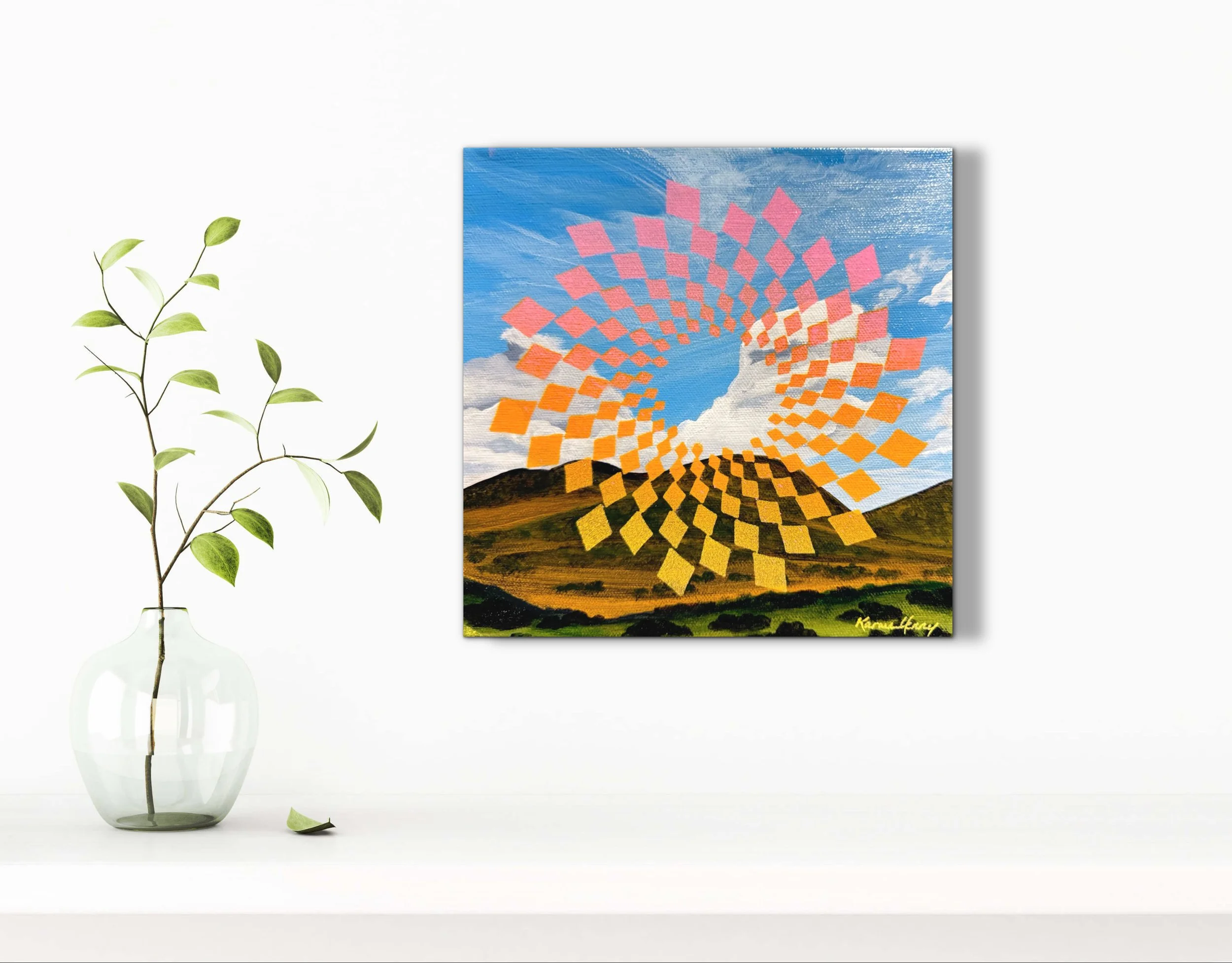 Tabesu'a-wae (In the sunshine), Karma Henry, Gallery Hozho, room view.jpg