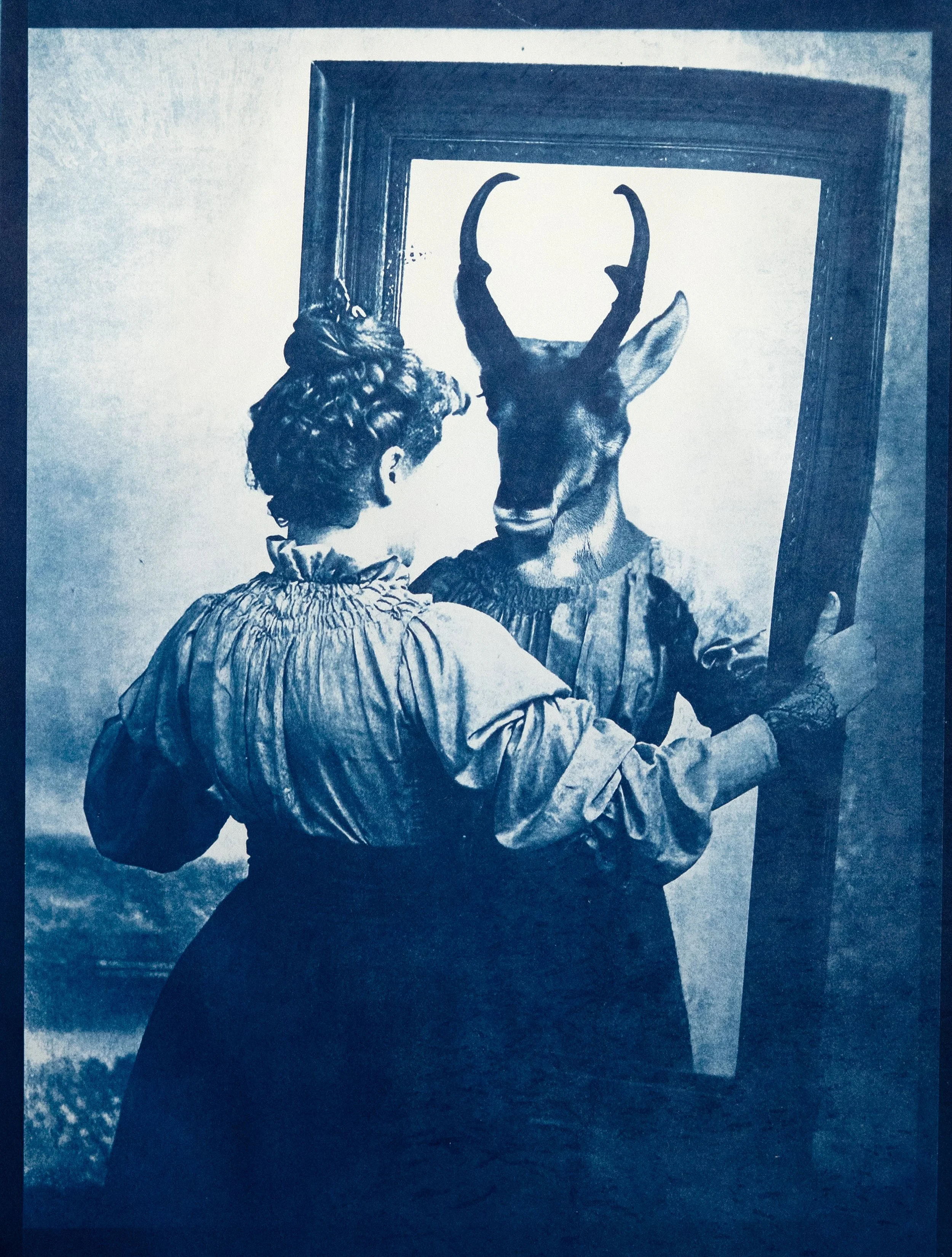 Woman in the Mirror Antelope, Suzanne Sbarge, Gallery Hozho.jpg