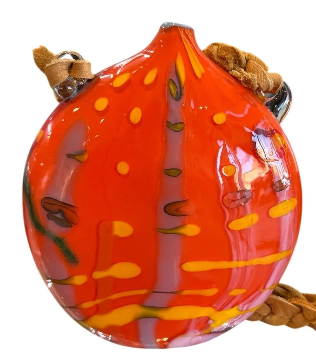 Ira Lujan Gallery Hozho glass artist Taos Pueblo