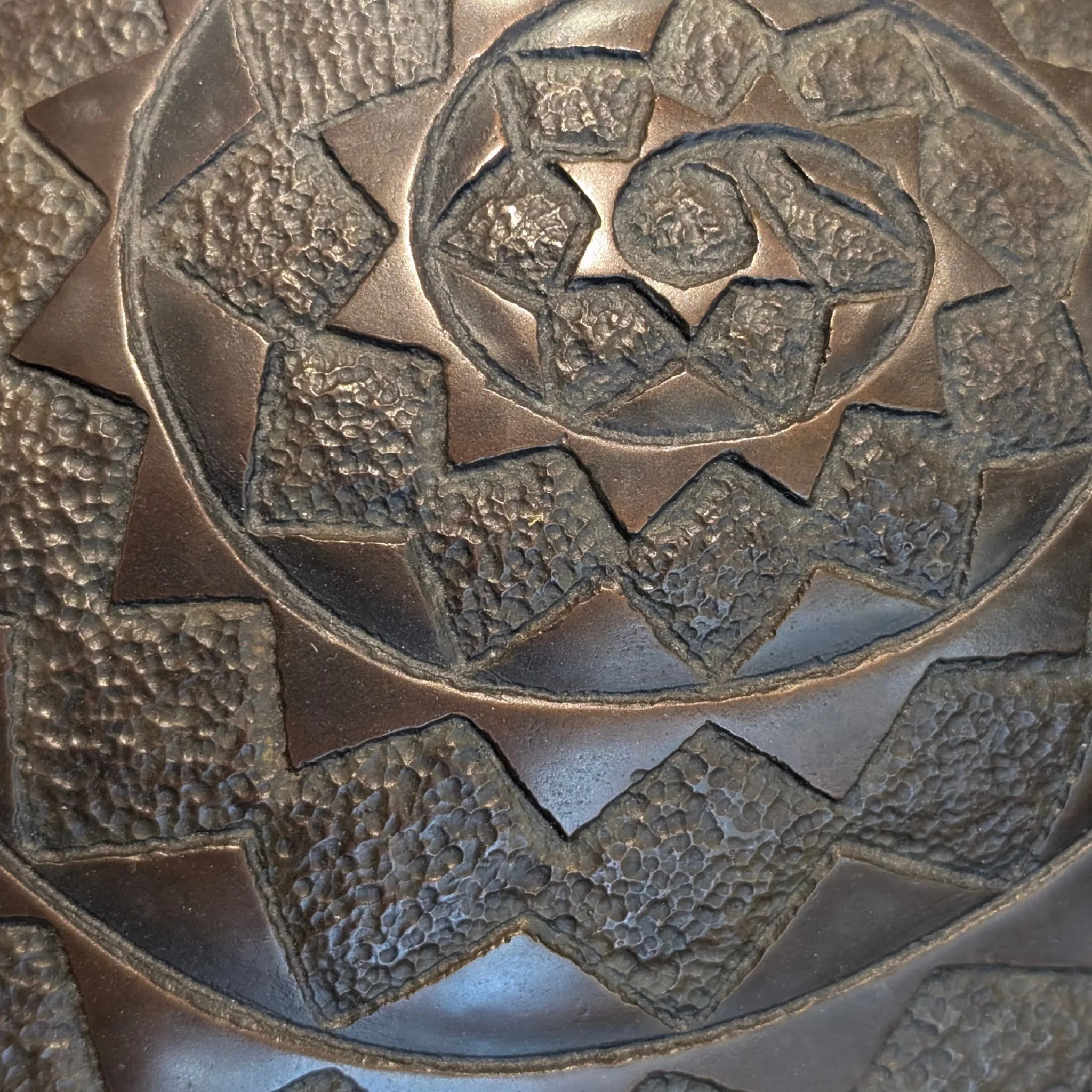 Apache Snail, Bob Haozous, Gallery Hozho, detail shell design.jpg