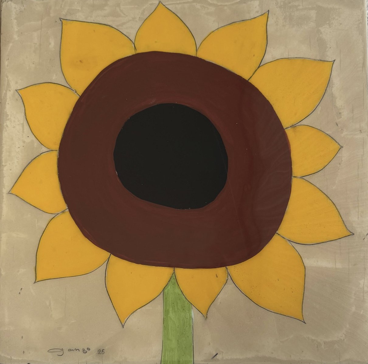 Small Sunflower, Omar Ganzo (dpi 72) Gallery Hozho.jpg