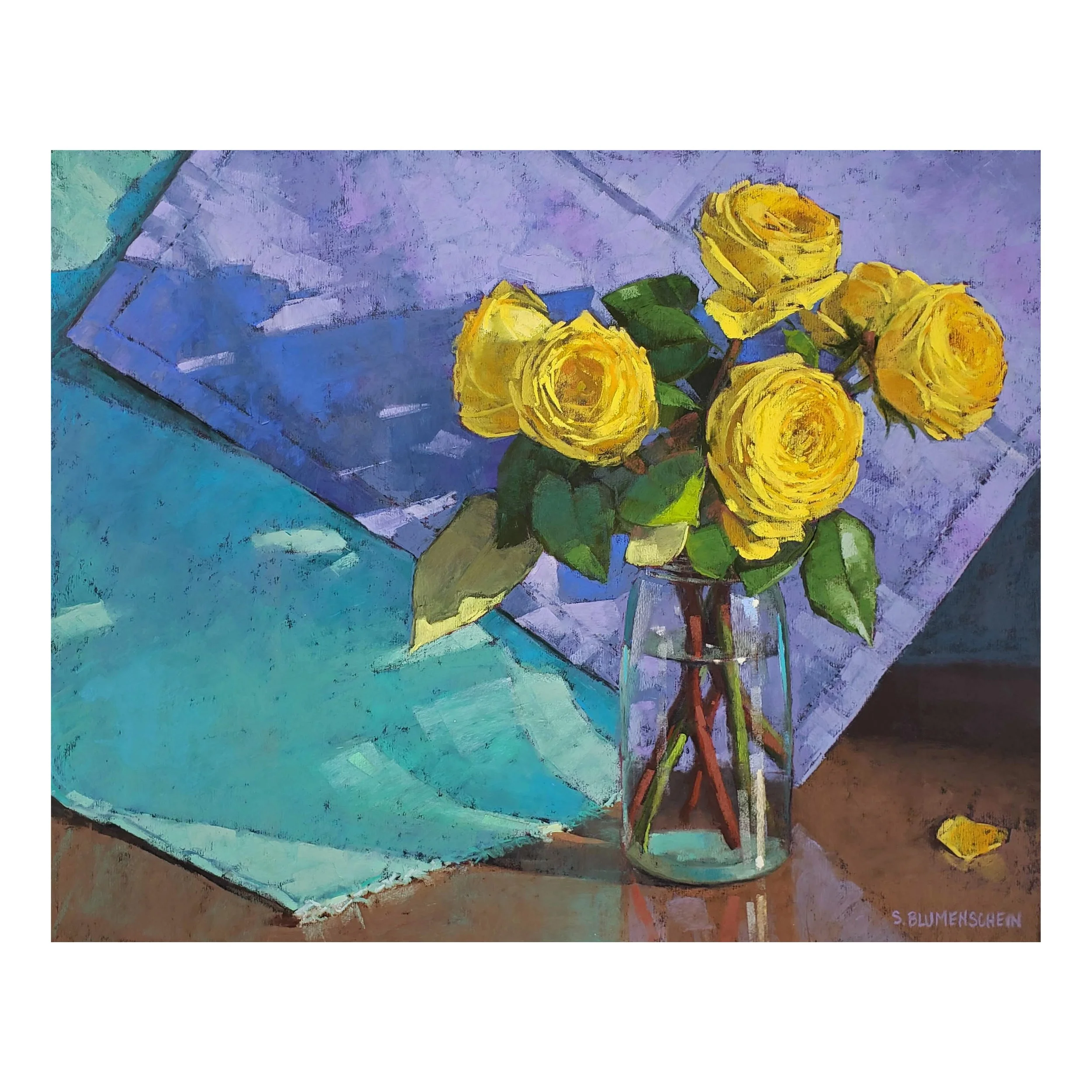 Sarah Blumenschein, Lemon Yellow with Lavender