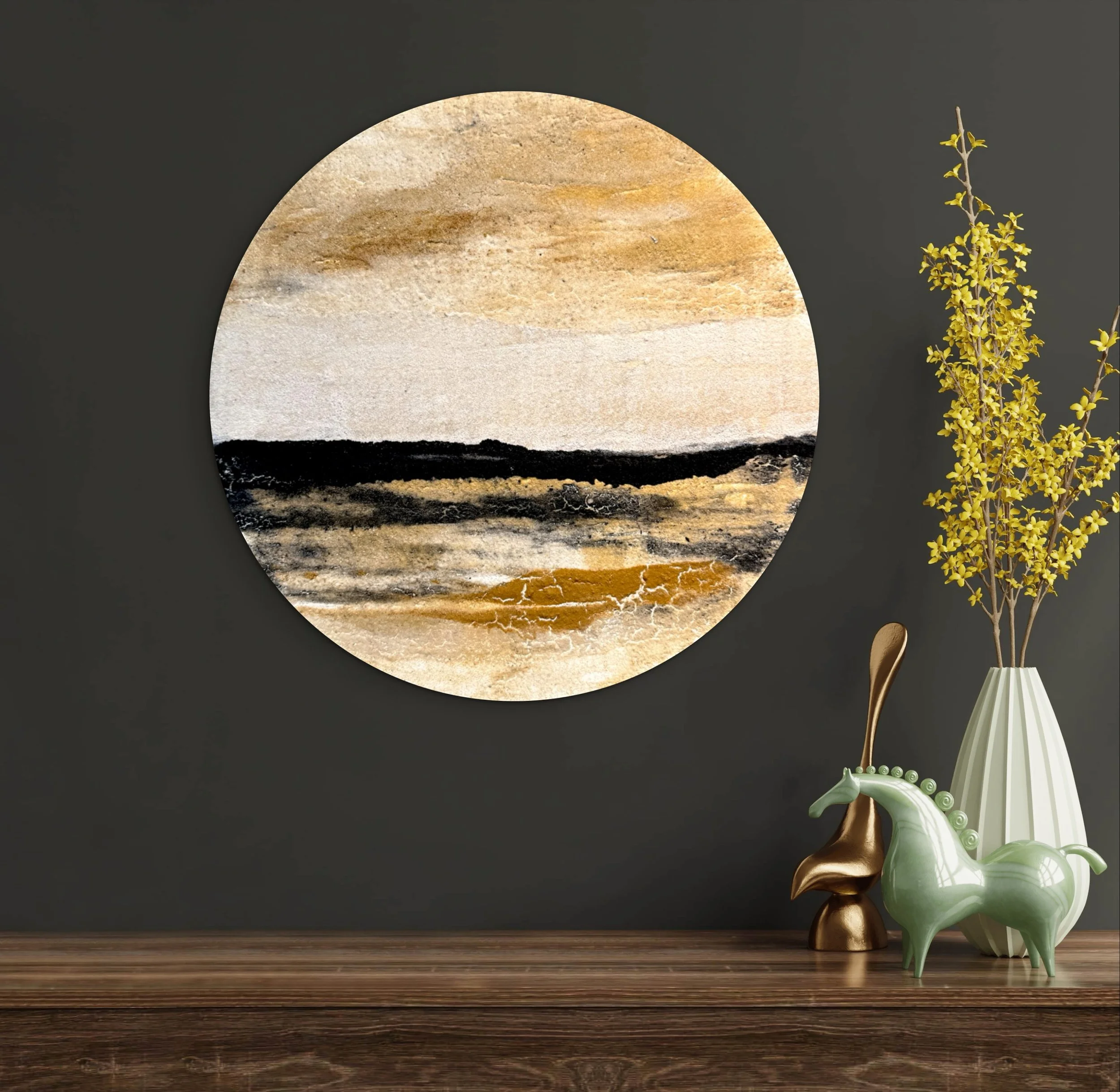 Distant Mesa, Andrea Cermanski, Gallery Hozho.Room View.jpg