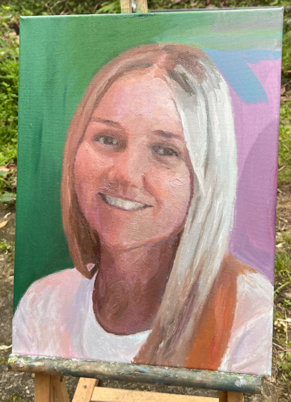 Melanie's 40th (Oil on Canvas, 30cm x 40cm)