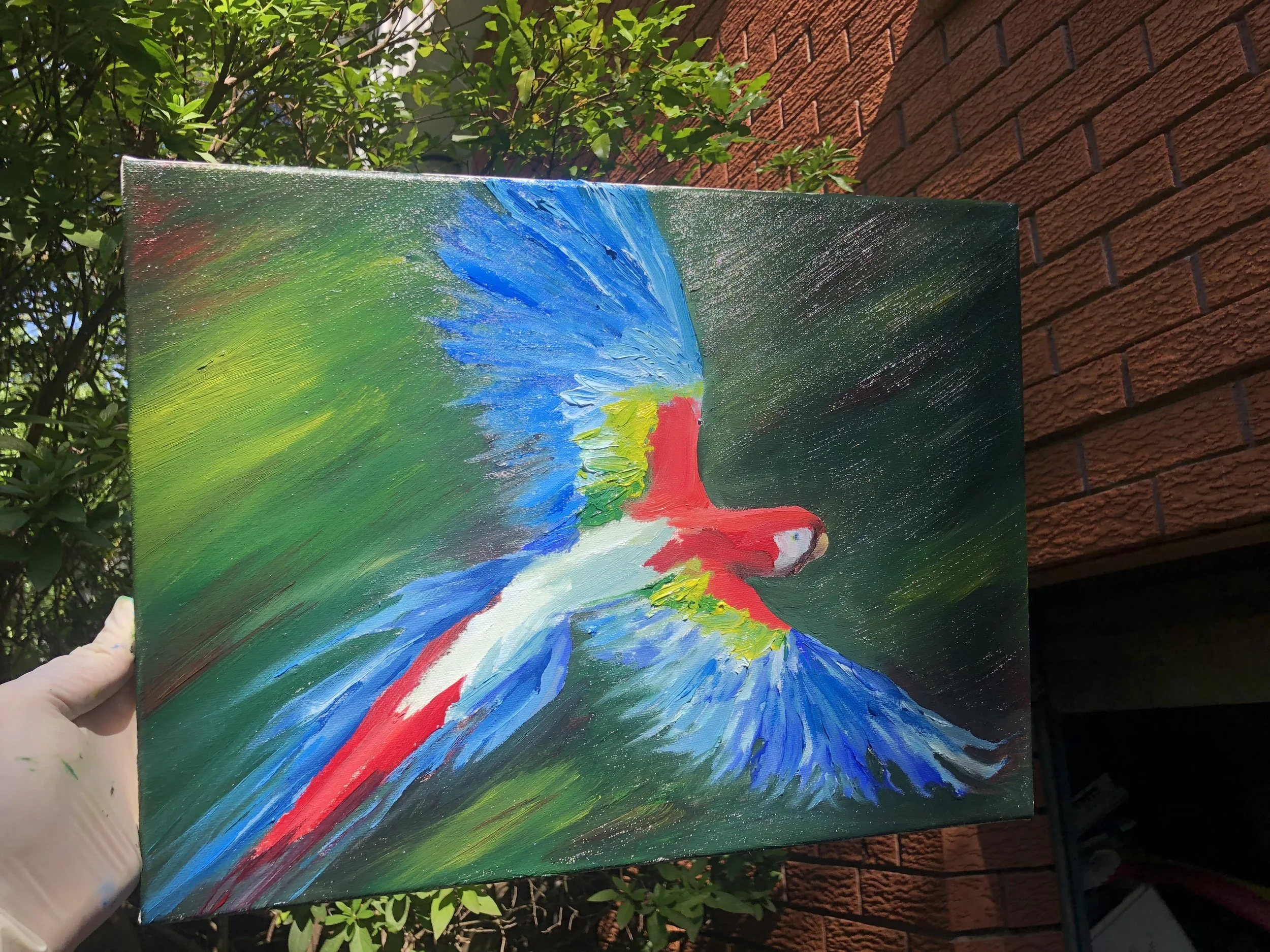 Bird (Oil on Canvas)