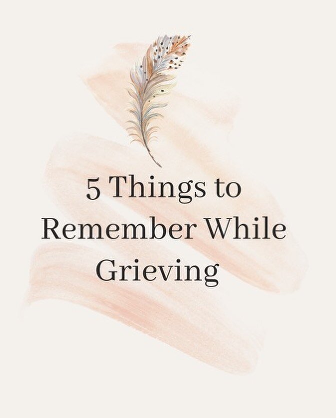 Some encouragement for those who might be grieving!