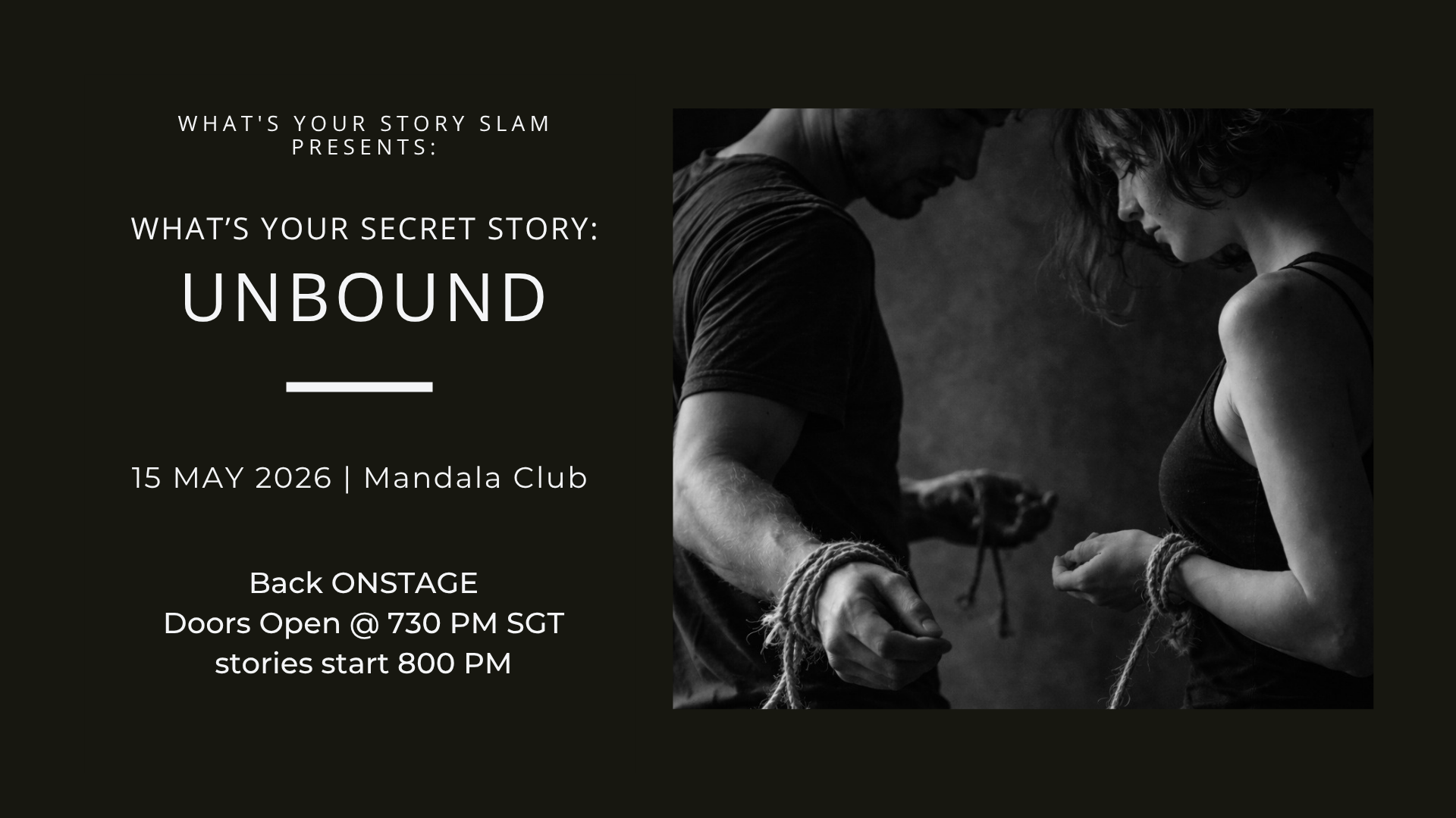 What's Your Secret Story: UNBOUND