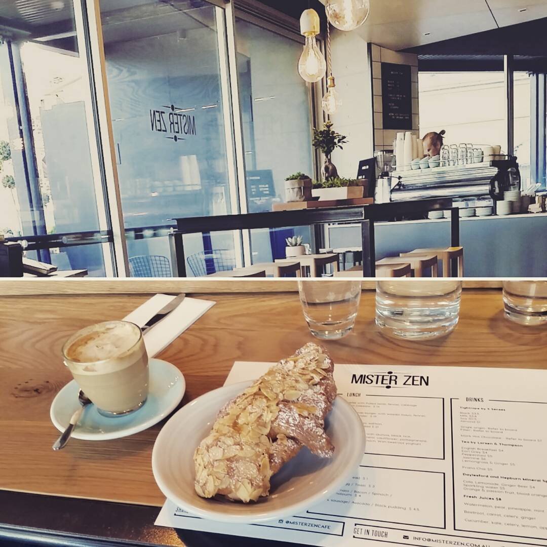 5 days old and already kicking goals. Love this new place, best pastries in South Yarra! #misterzen