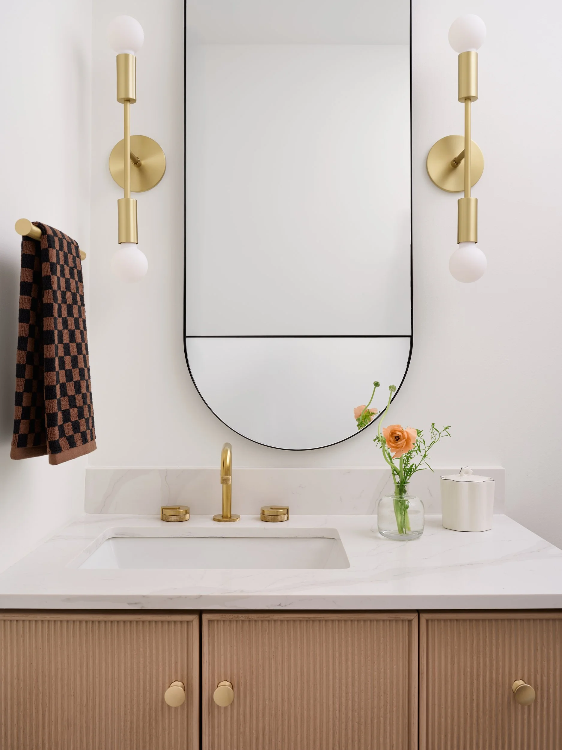 Vanilla Swirl Bathroom