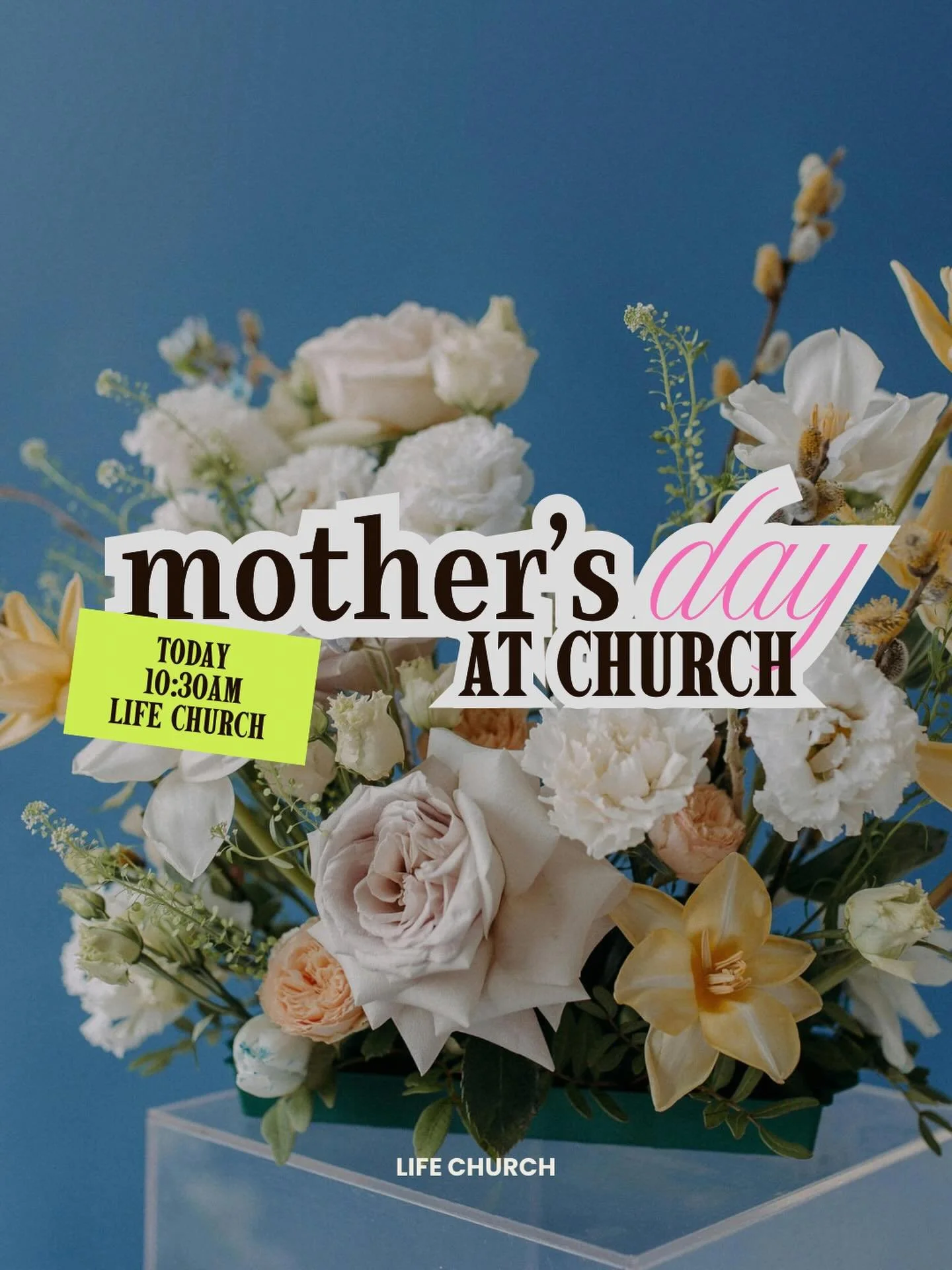 Happy Mother&rsquo;s Day 💐✨💖

Join us today at church for a wonderful time honoring moms this Mother&rsquo;s Day! Grab a coffee and chat starting at 10am. Our service will kick off at 10:30!