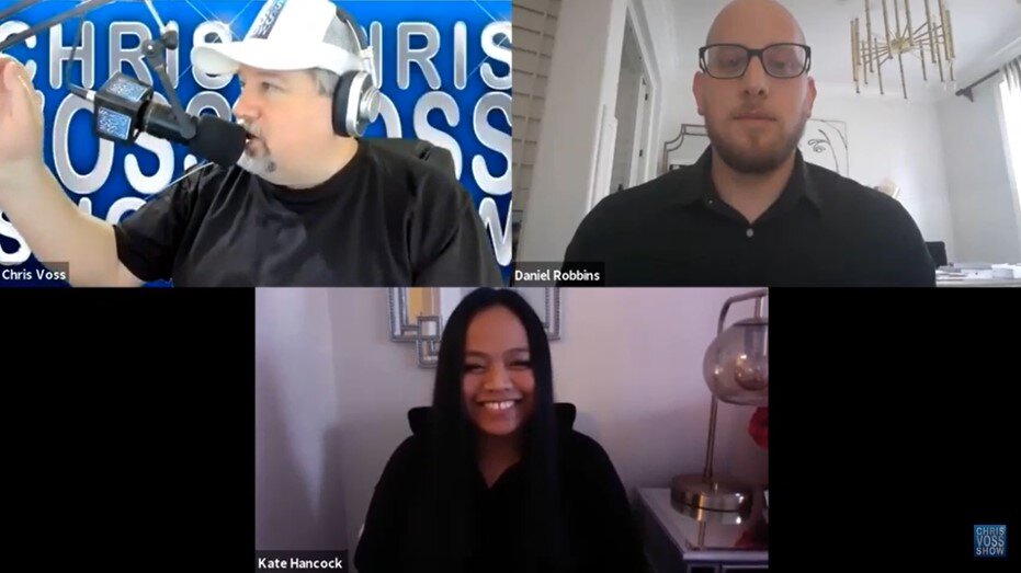The Chris Voss Show Podcast – Clubhouse App Discussion with Guests Daniel Robbins &amp; Kate Hancock of Inspired By Her Podcast