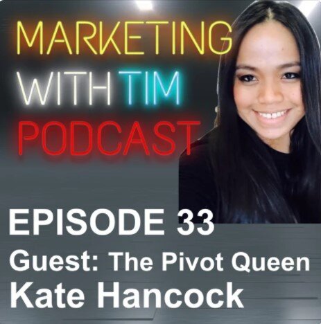 Ep. 33: Kate Hancock - Business lessons from The Pivot Queen