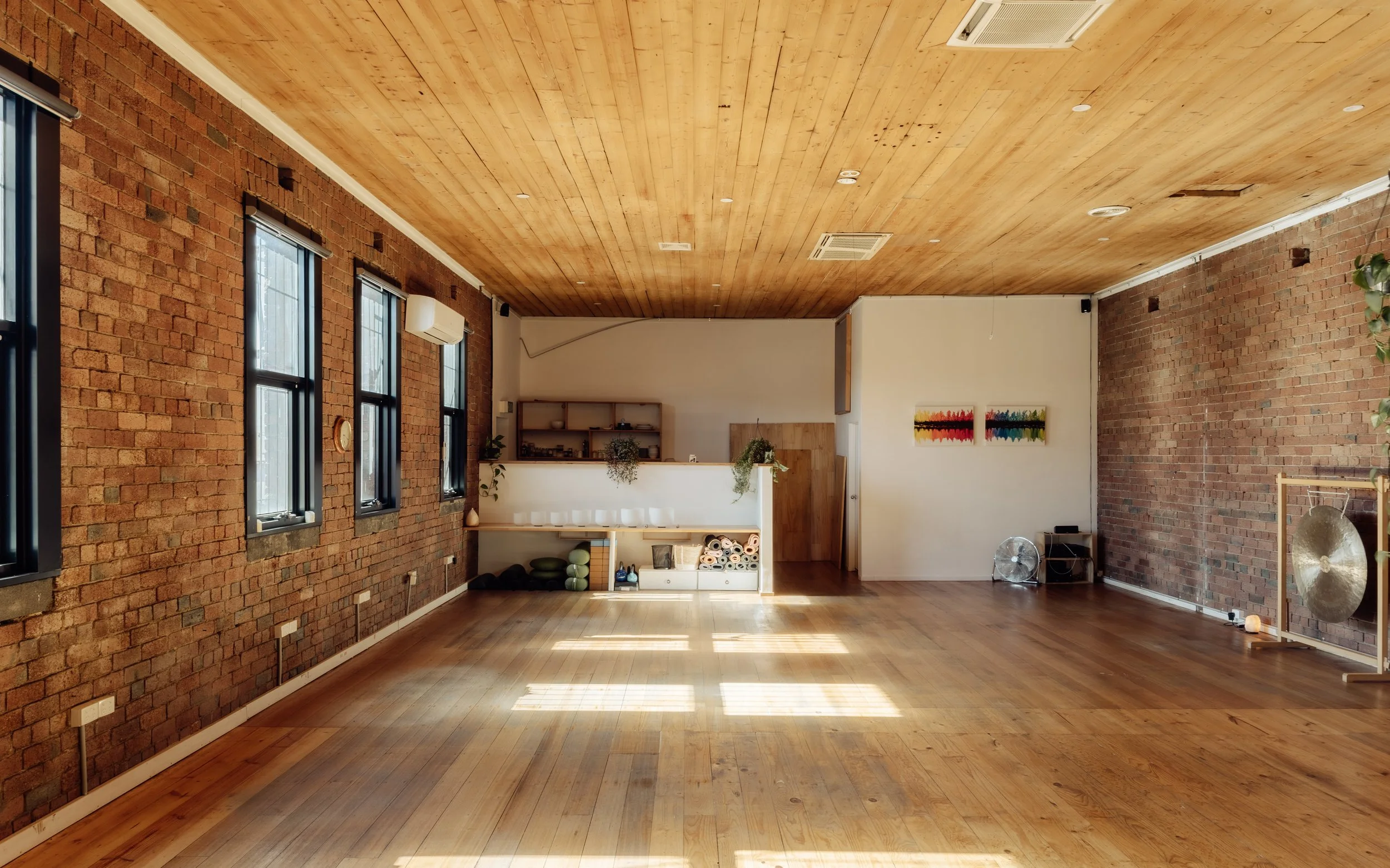 Interior of Lionheart Integrative Therapies located on Johnston Street in Collingwood, Melbourne.