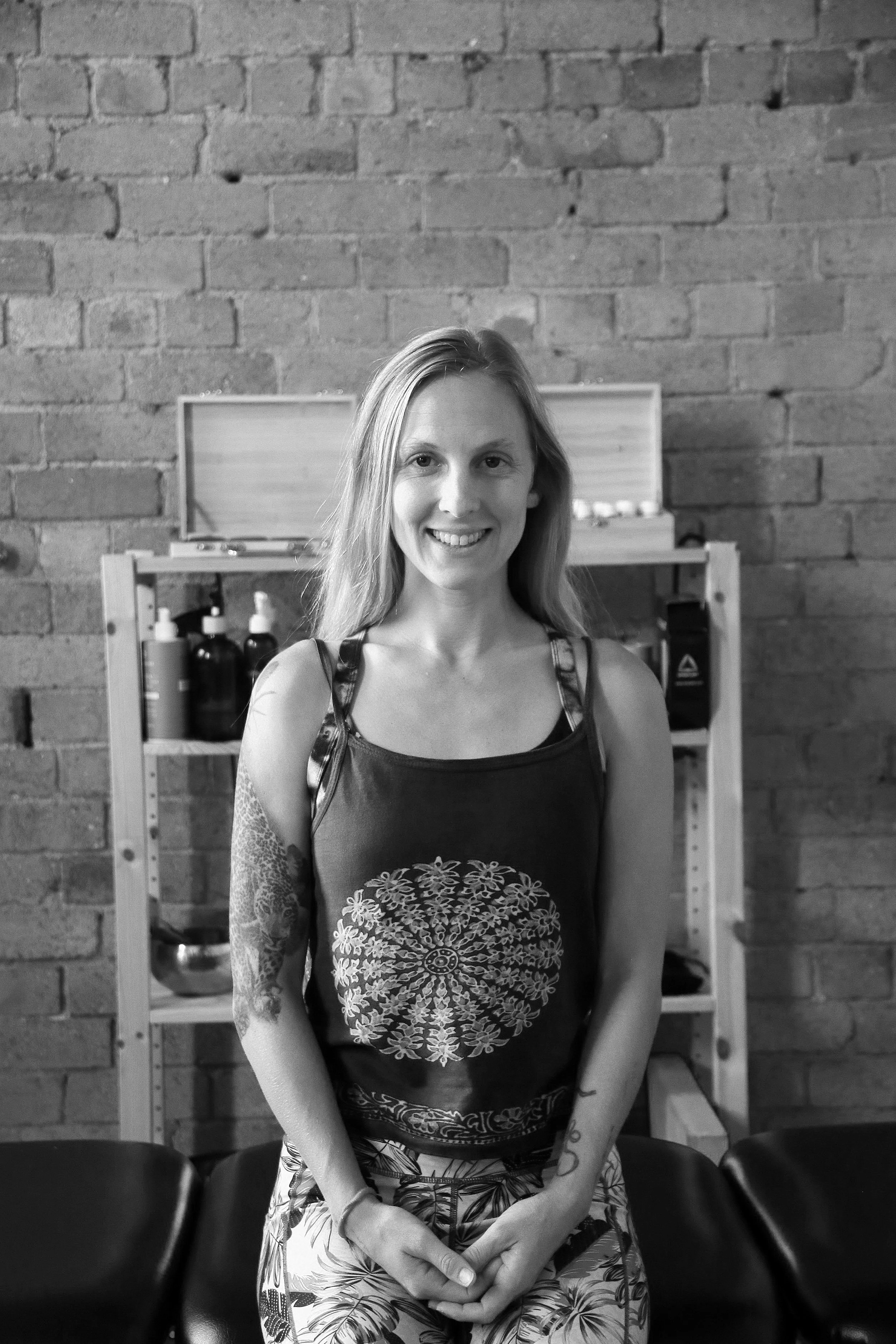Molly Rose offering Reiki at Lionheart Integrative Therapies to support restoration, energetic balance and deeper connection.