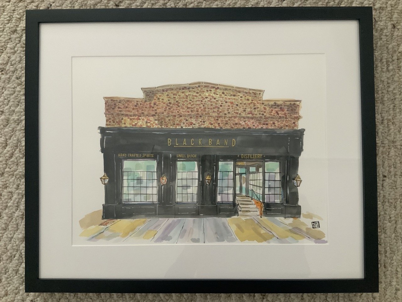 Black Band Distillery - Framed 12x20 Large.jpeg