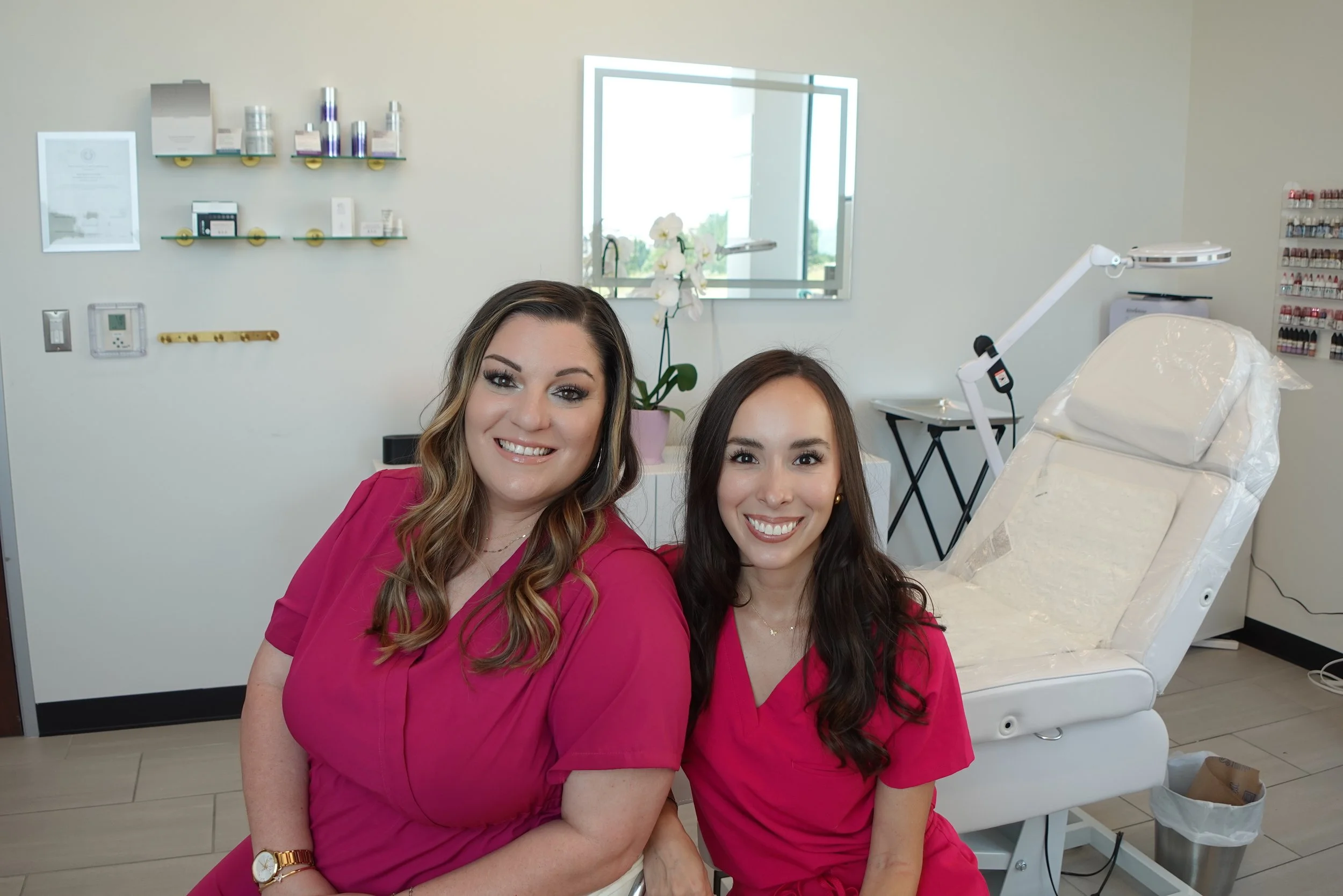 Permanent makeup artists at Revolution Esthetics