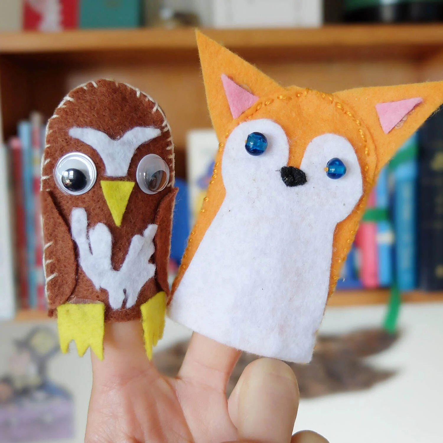 How to Make Your Own Finger Puppets