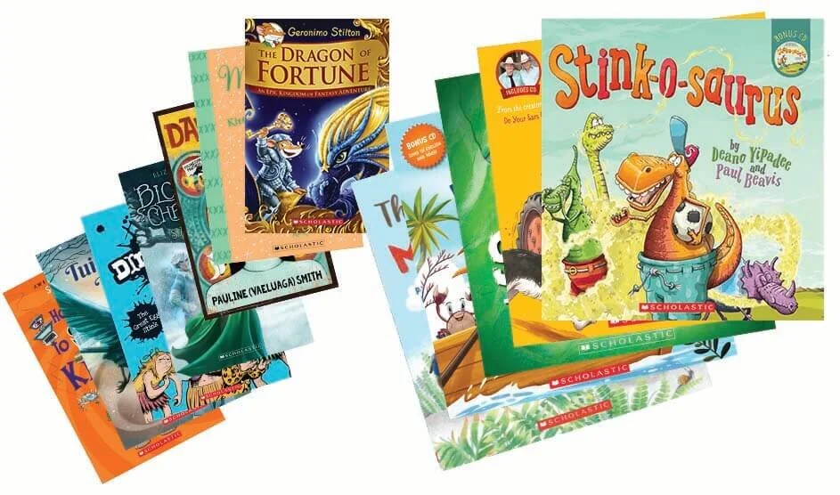 The winners books may vary from those pictured above.