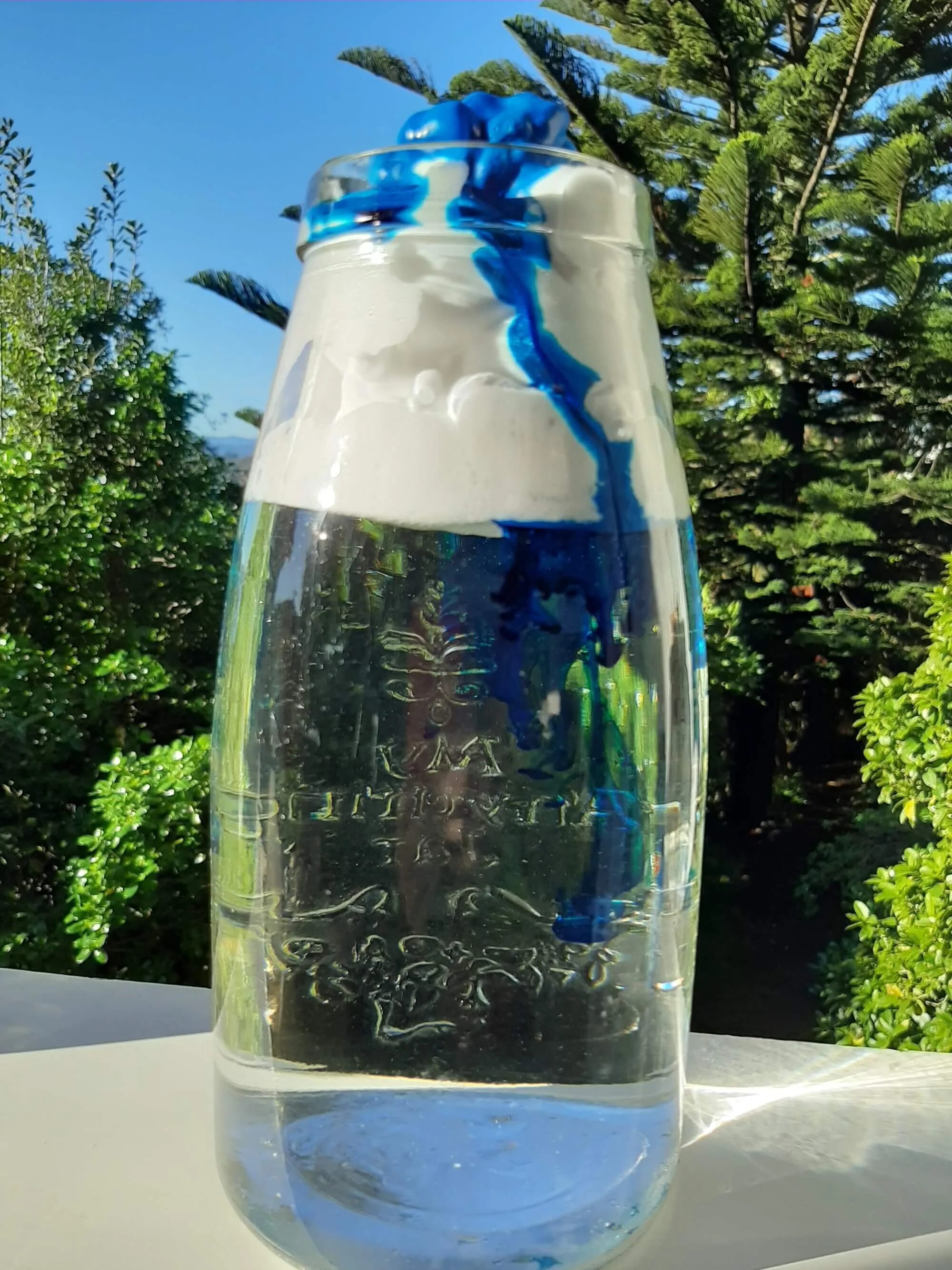 How to Make a Raincloud in a Jar  