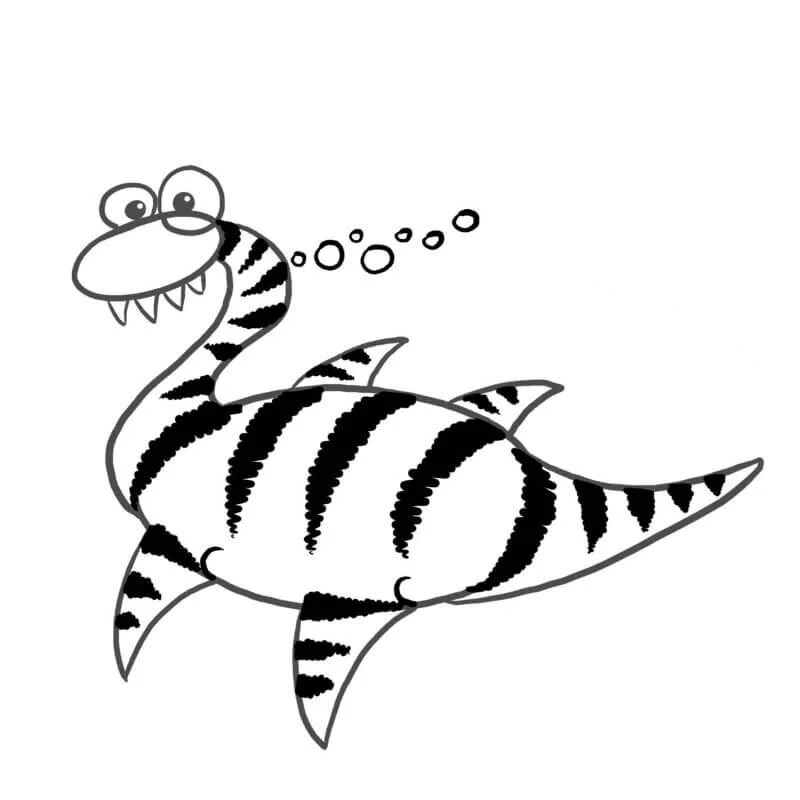 How to Draw a Mauisaurus by Donovan Bixley