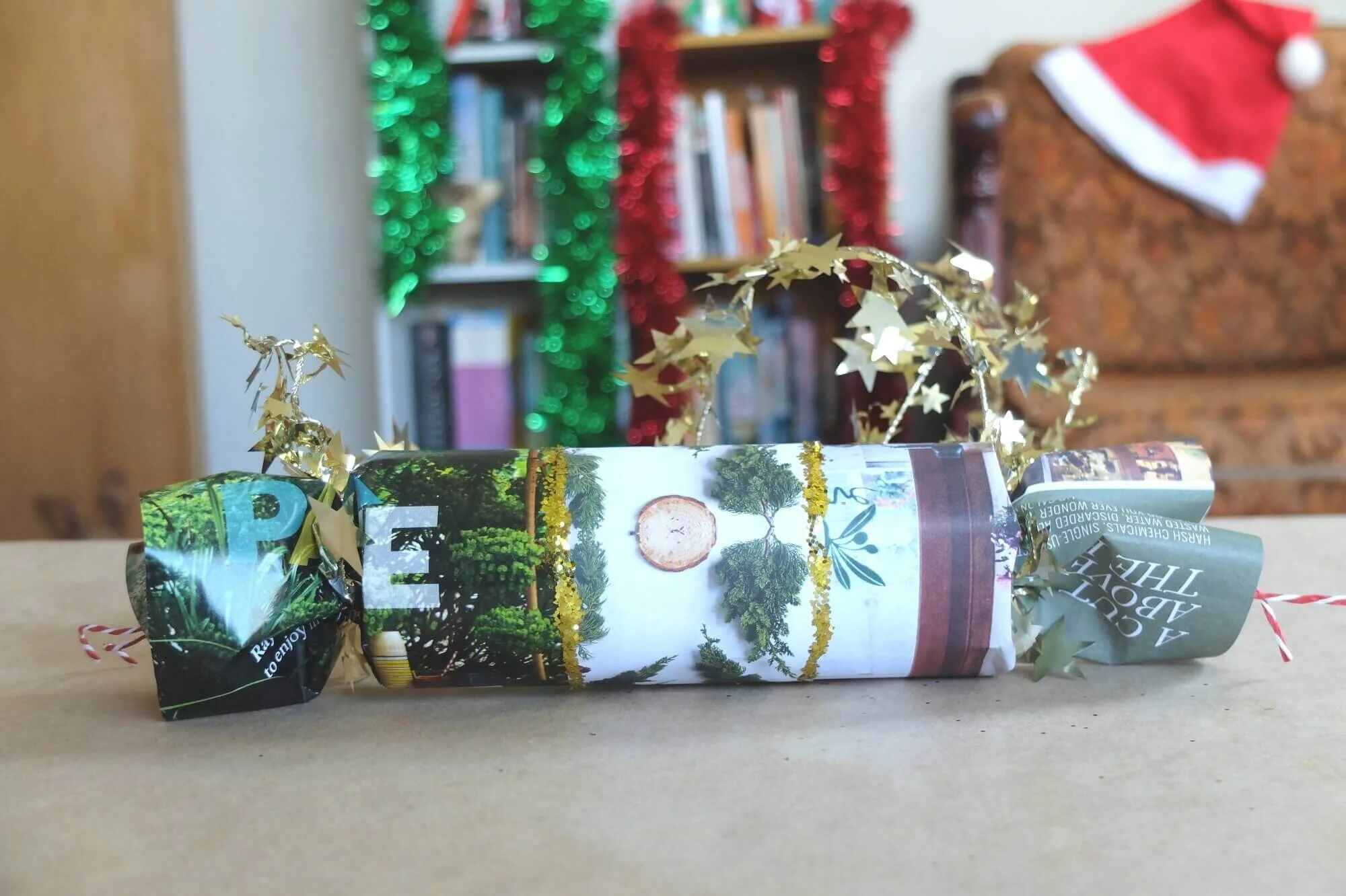 How to make homemade Christmas Crackers