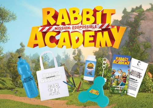 Enter to win 1 of 10 Rabbit Academy prize packs - kids colouring in ...