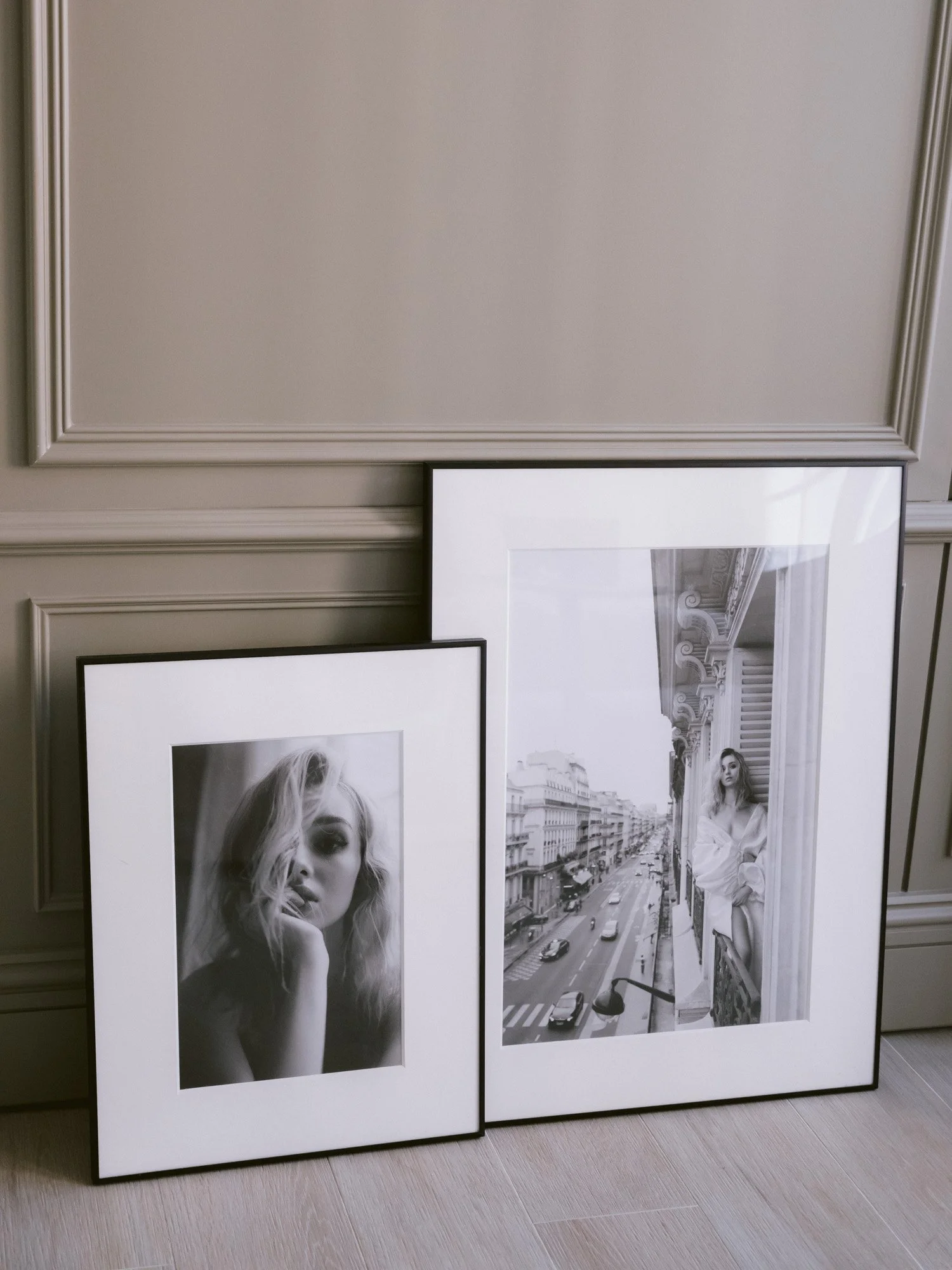 Luxury Chic Black Photo Frames